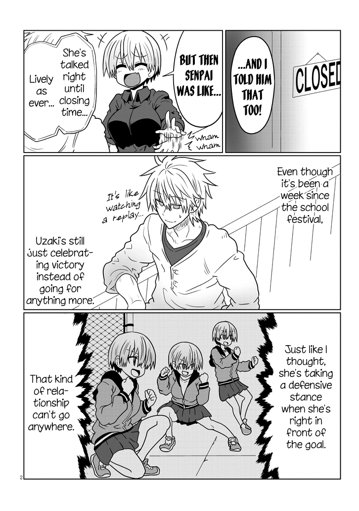 Uzaki-chan wa Asobitai! chapter 44 - page 2
