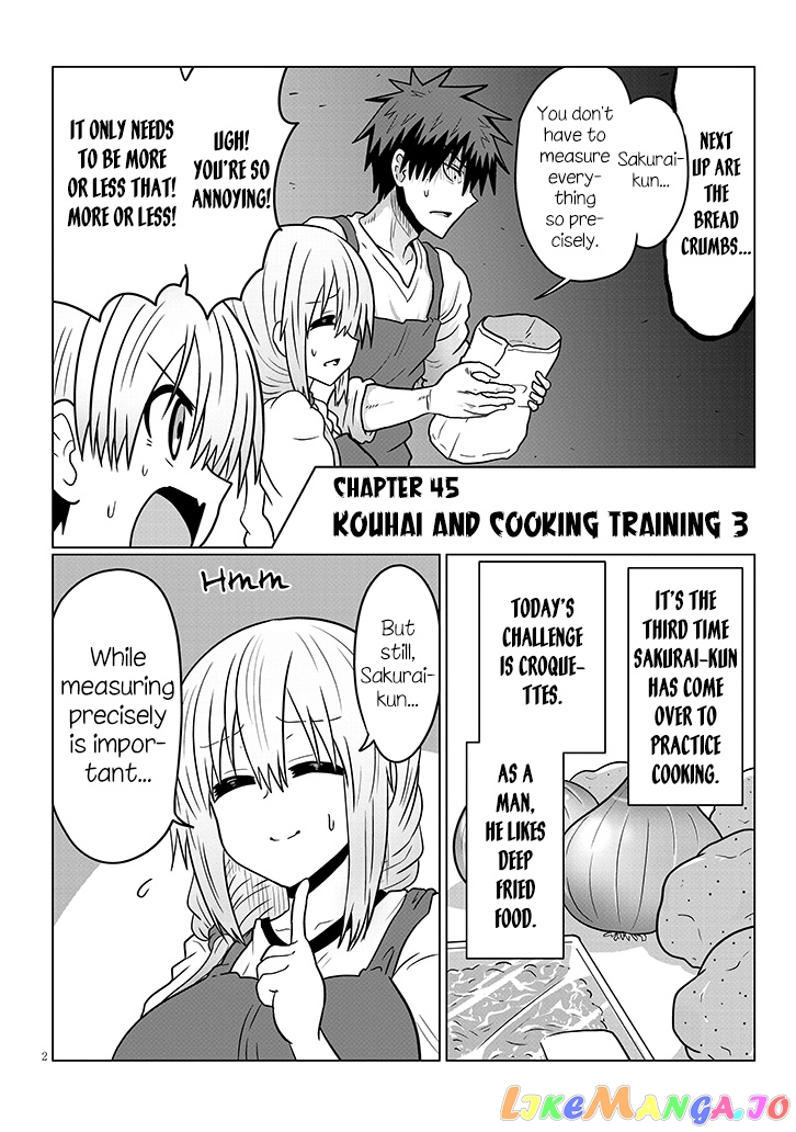 Uzaki-chan wa Asobitai! chapter 45 - page 2