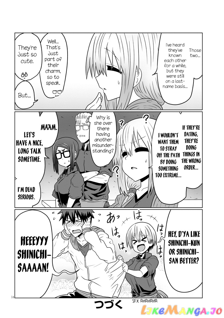Uzaki-chan wa Asobitai! chapter 46 - page 14