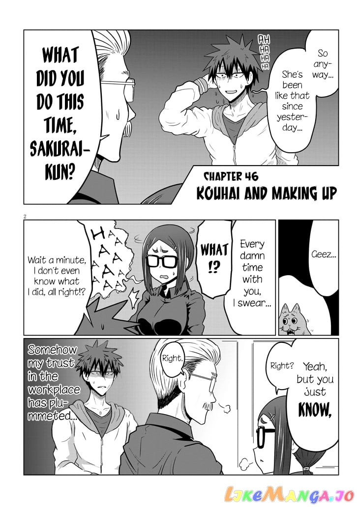 Uzaki-chan wa Asobitai! chapter 46 - page 2