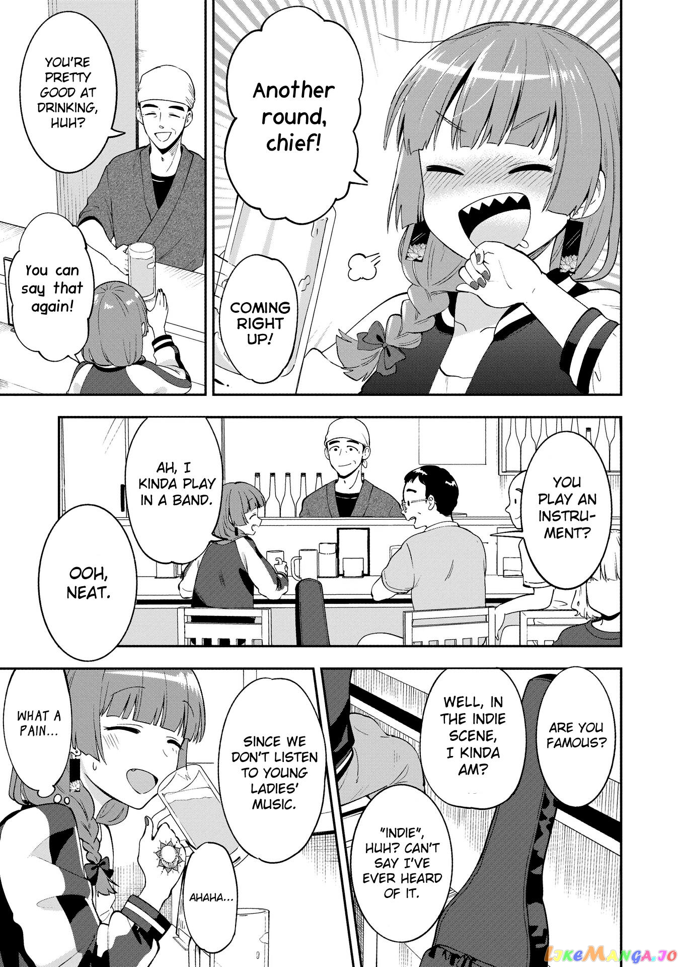 Bocchi The Rock! Gaiden Hiroi Kikuri No Fukazake Nikki chapter 1 - page 9