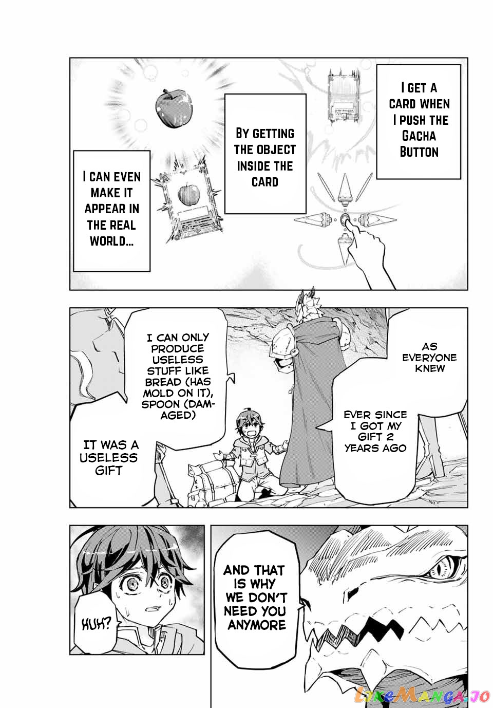 Gift “mugen Gacha” De Level 9999 chapter 1 - page 13