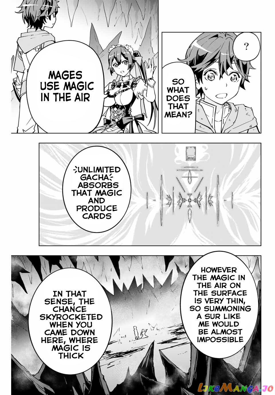 Gift “mugen Gacha” De Level 9999 chapter 2 - page 12