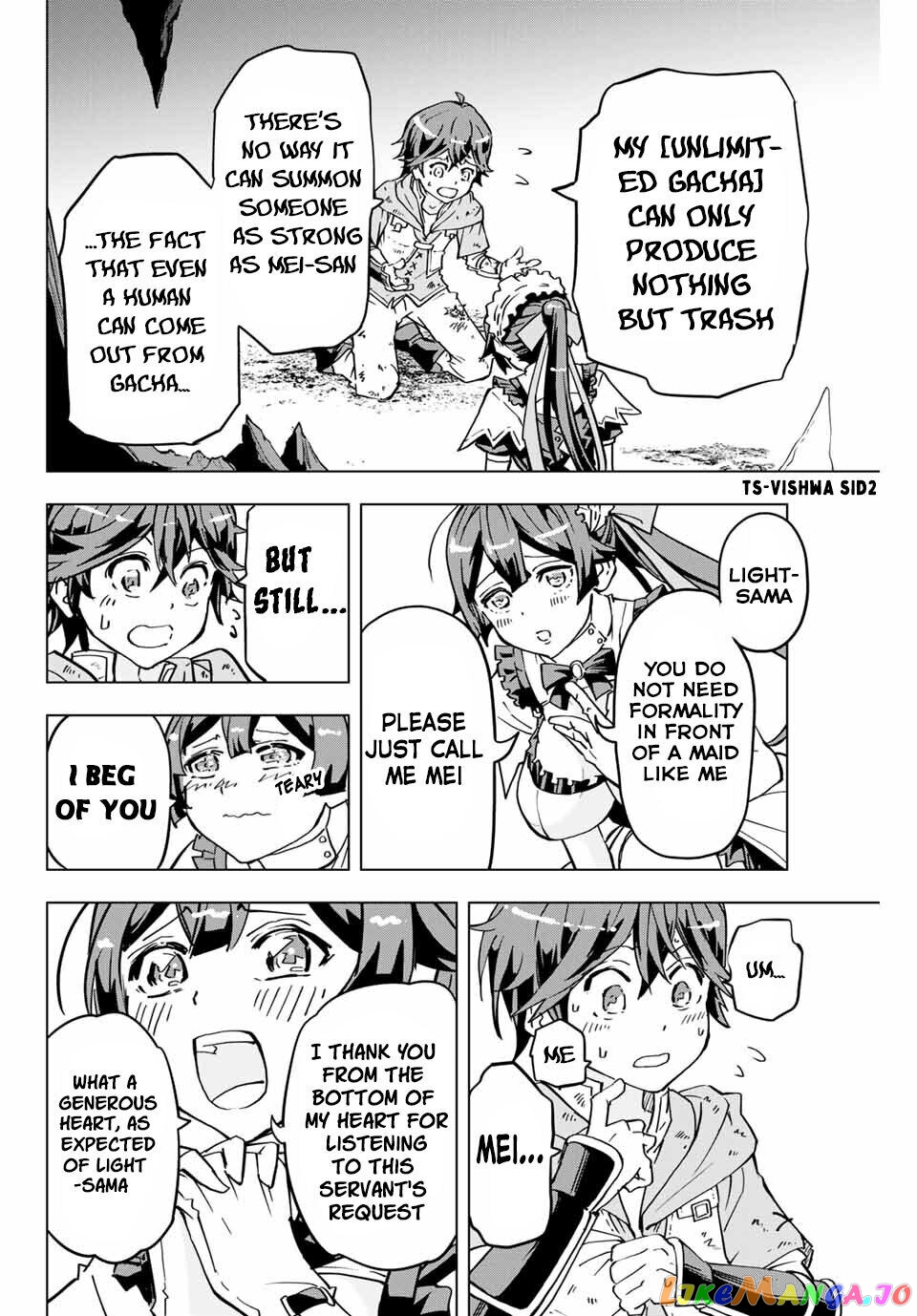 Gift “mugen Gacha” De Level 9999 chapter 2 - page 9