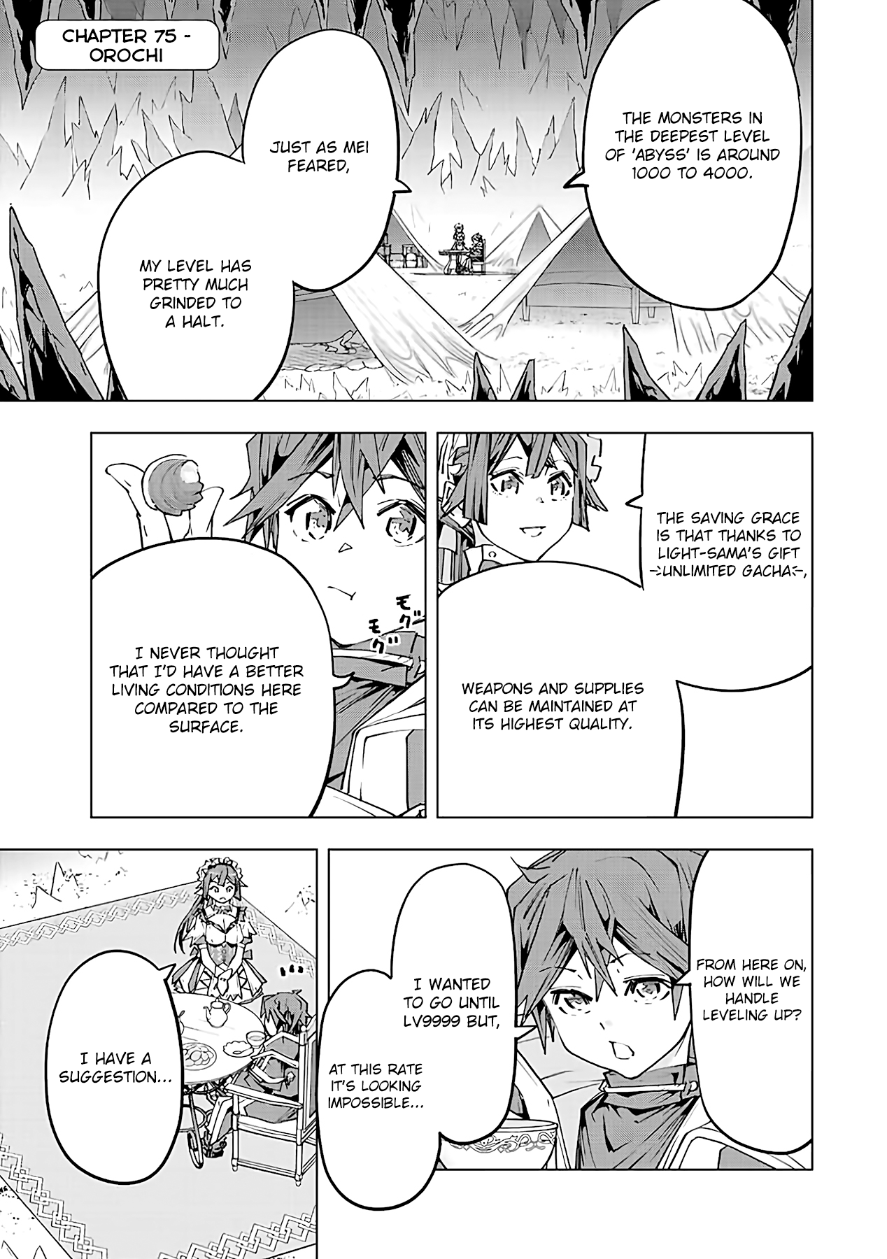 Gift “mugen Gacha” De Level 9999 chapter 75 - page 2
