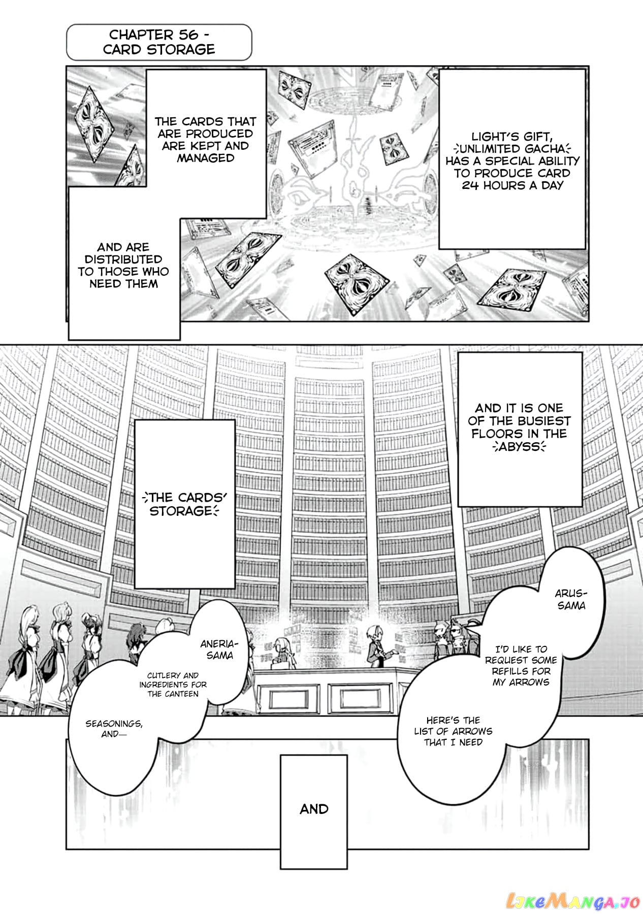 Gift “mugen Gacha” De Level 9999 chapter 56 - page 2