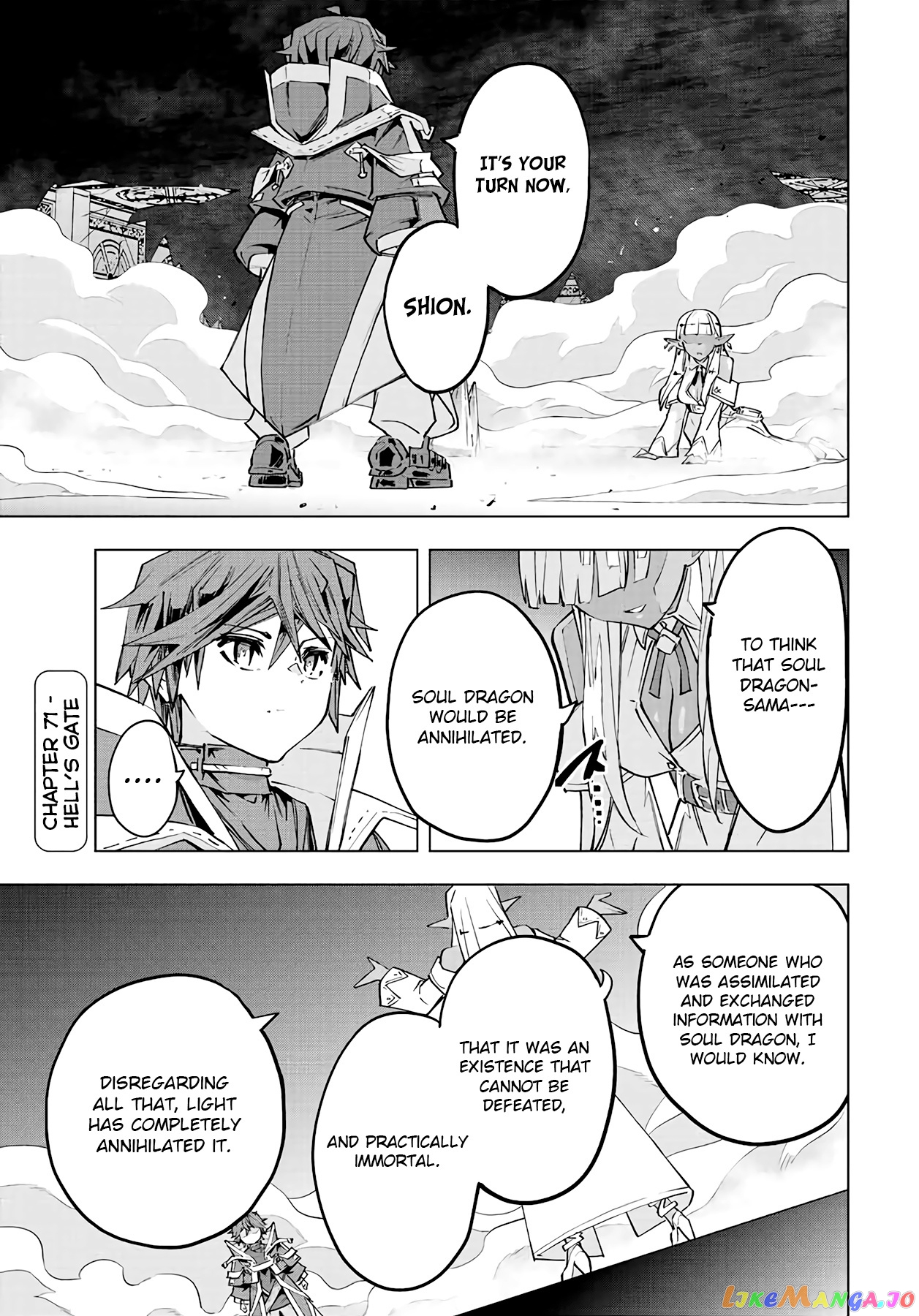 Gift “mugen Gacha” De Level 9999 chapter 71 - page 2