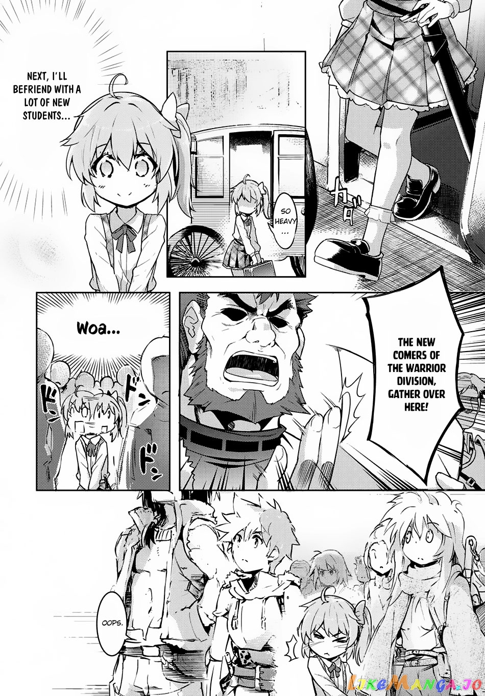 Kenshi O Mezashite Nyugaku Shitanoni Maho Tekisei 9999 Nandesukedo! chapter 1 - page 10