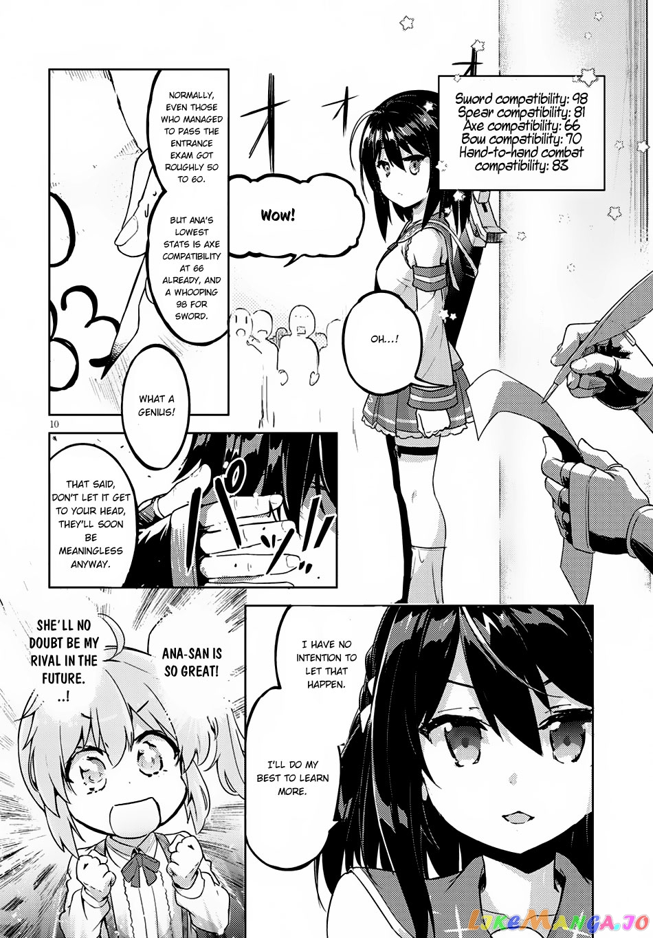 Kenshi O Mezashite Nyugaku Shitanoni Maho Tekisei 9999 Nandesukedo! chapter 1 - page 14