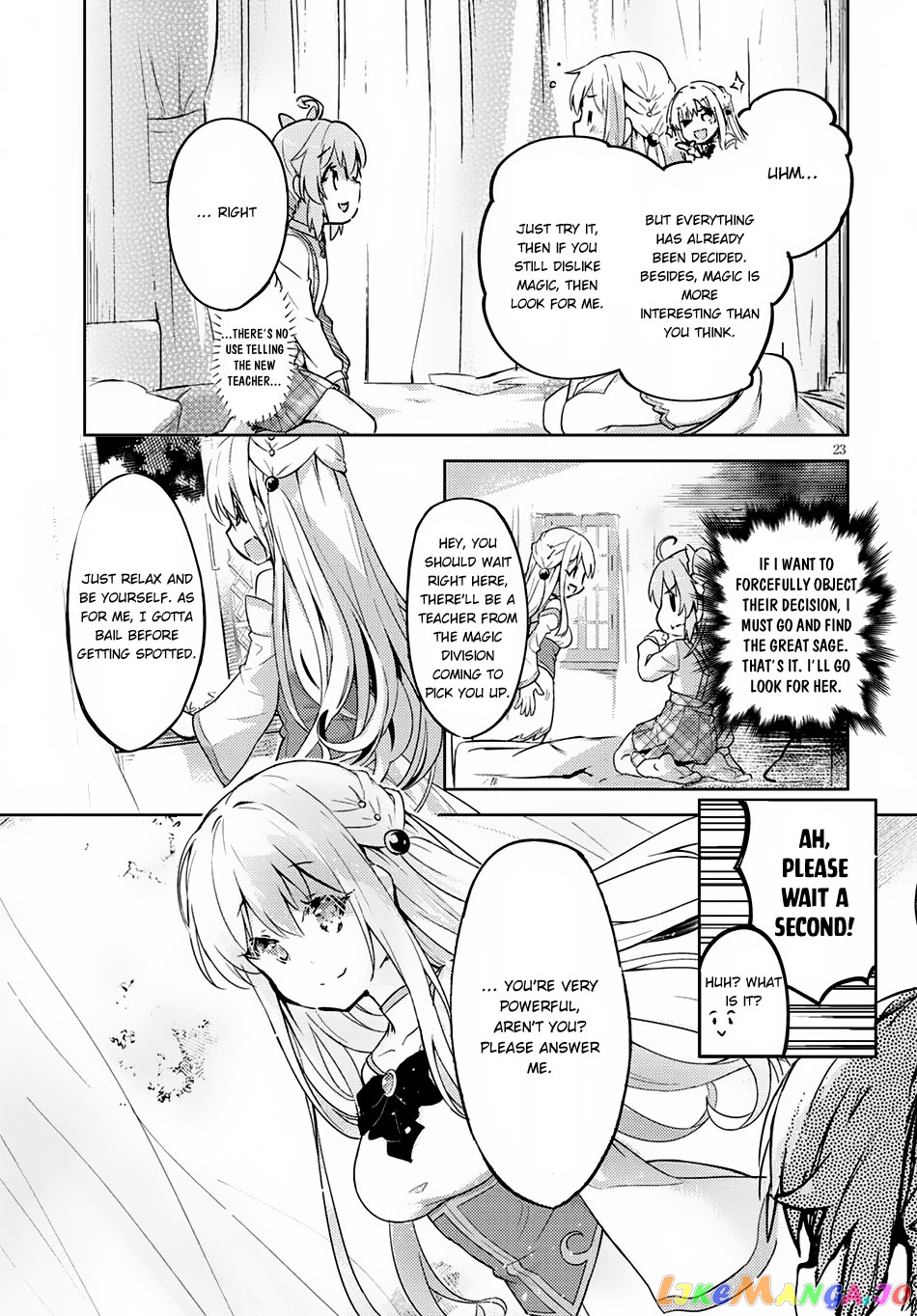 Kenshi O Mezashite Nyugaku Shitanoni Maho Tekisei 9999 Nandesukedo! chapter 1 - page 26