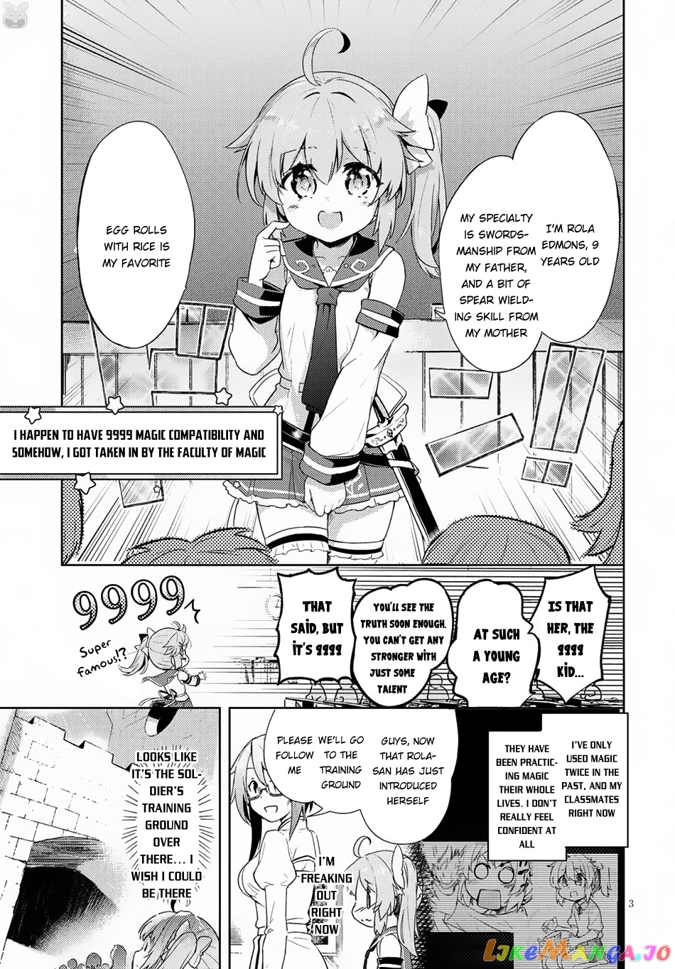 Kenshi O Mezashite Nyugaku Shitanoni Maho Tekisei 9999 Nandesukedo! chapter 2 - page 4