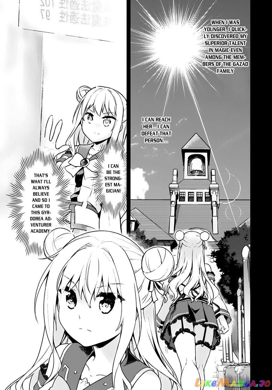 Kenshi O Mezashite Nyugaku Shitanoni Maho Tekisei 9999 Nandesukedo! chapter 3 - page 4