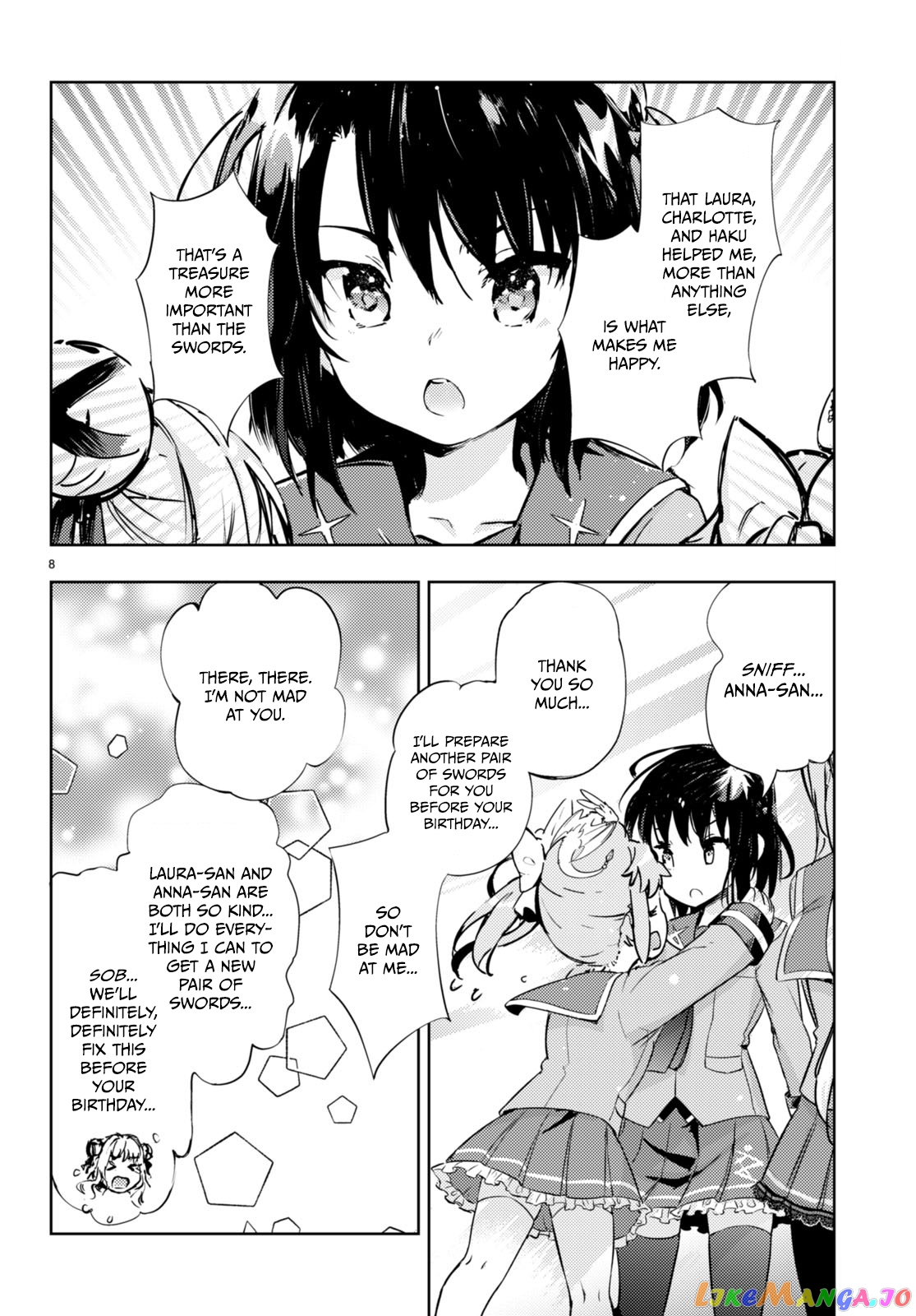 Kenshi O Mezashite Nyugaku Shitanoni Maho Tekisei 9999 Nandesukedo! chapter 61 - page 8