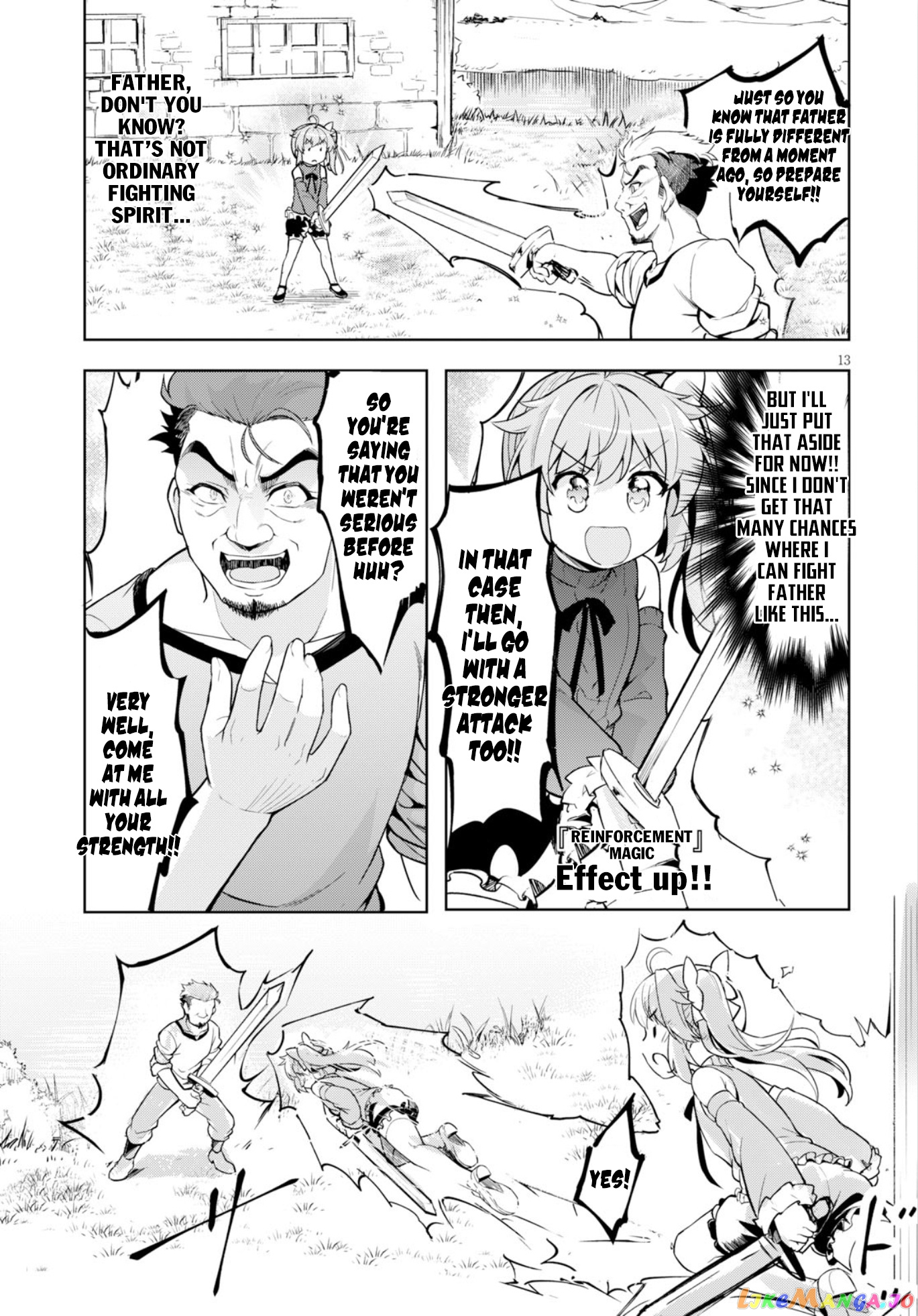 Kenshi O Mezashite Nyugaku Shitanoni Maho Tekisei 9999 Nandesukedo! chapter 12 - page 14