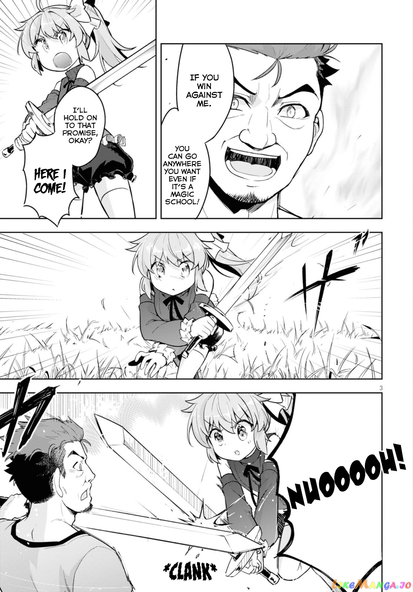 Kenshi O Mezashite Nyugaku Shitanoni Maho Tekisei 9999 Nandesukedo! chapter 12 - page 4