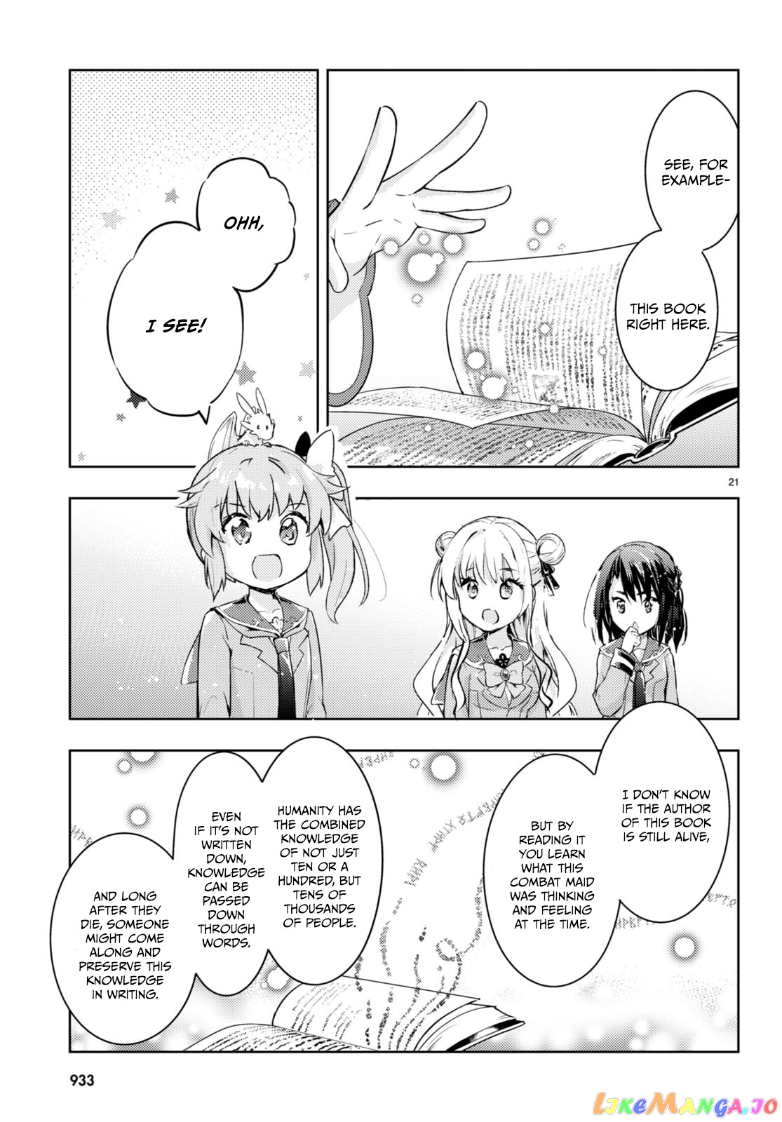 Kenshi O Mezashite Nyugaku Shitanoni Maho Tekisei 9999 Nandesukedo! chapter 62 - page 21