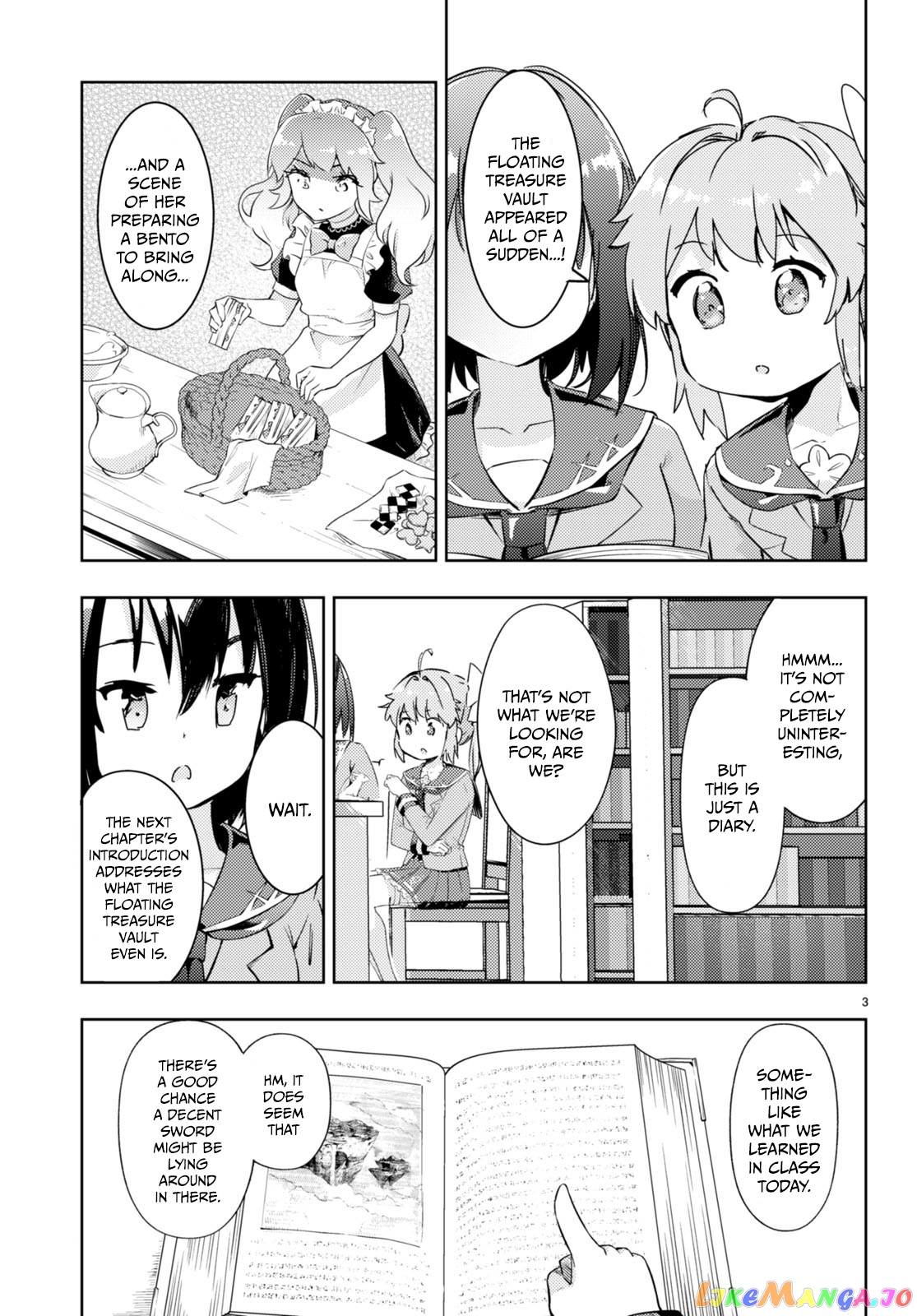 Kenshi O Mezashite Nyugaku Shitanoni Maho Tekisei 9999 Nandesukedo! chapter 62 - page 3