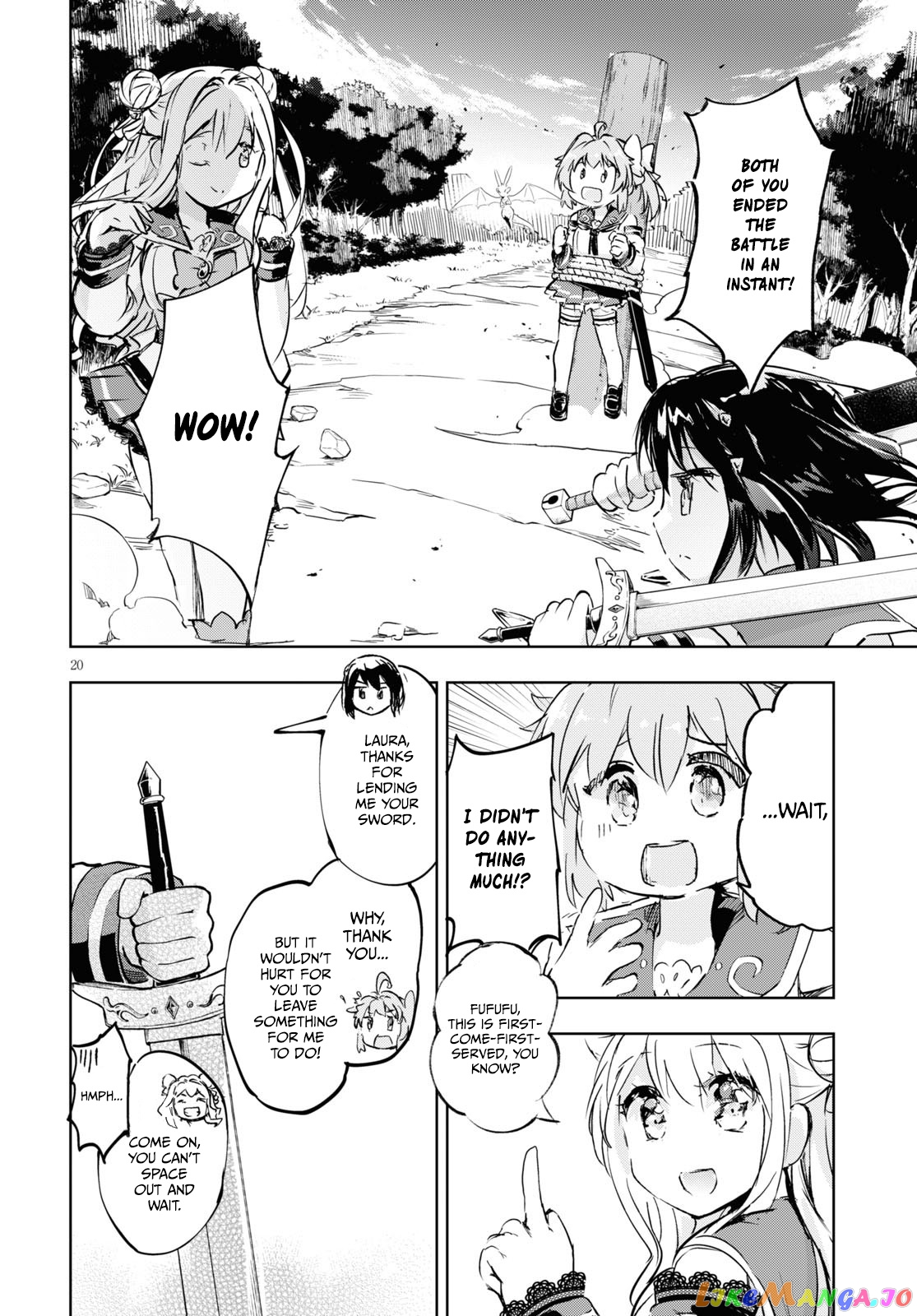 Kenshi O Mezashite Nyugaku Shitanoni Maho Tekisei 9999 Nandesukedo! chapter 33 - page 21