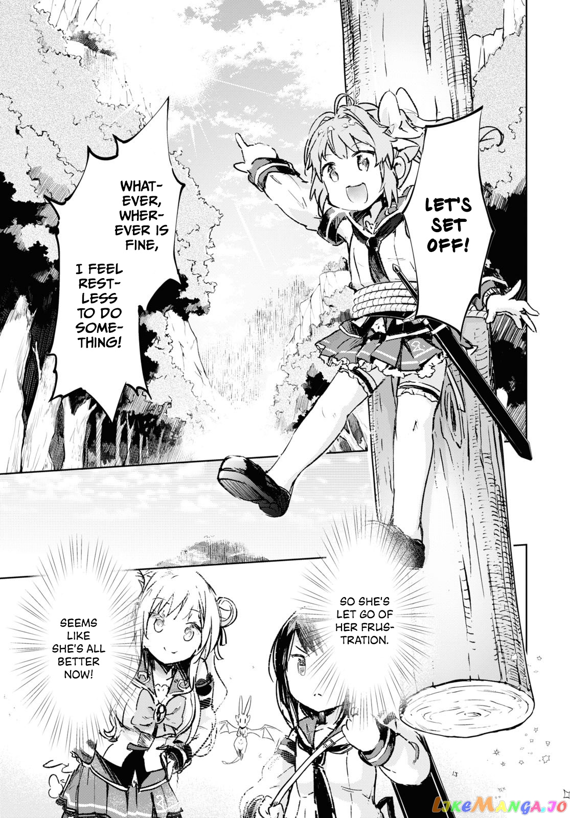 Kenshi O Mezashite Nyugaku Shitanoni Maho Tekisei 9999 Nandesukedo! chapter 33 - page 4