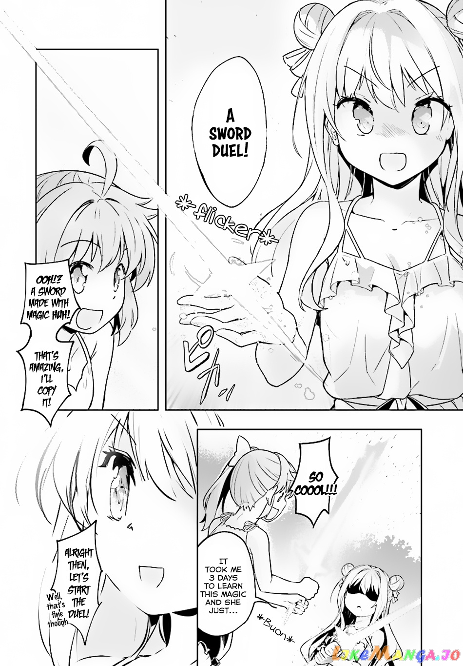 Kenshi O Mezashite Nyugaku Shitanoni Maho Tekisei 9999 Nandesukedo! chapter 13 - page 32