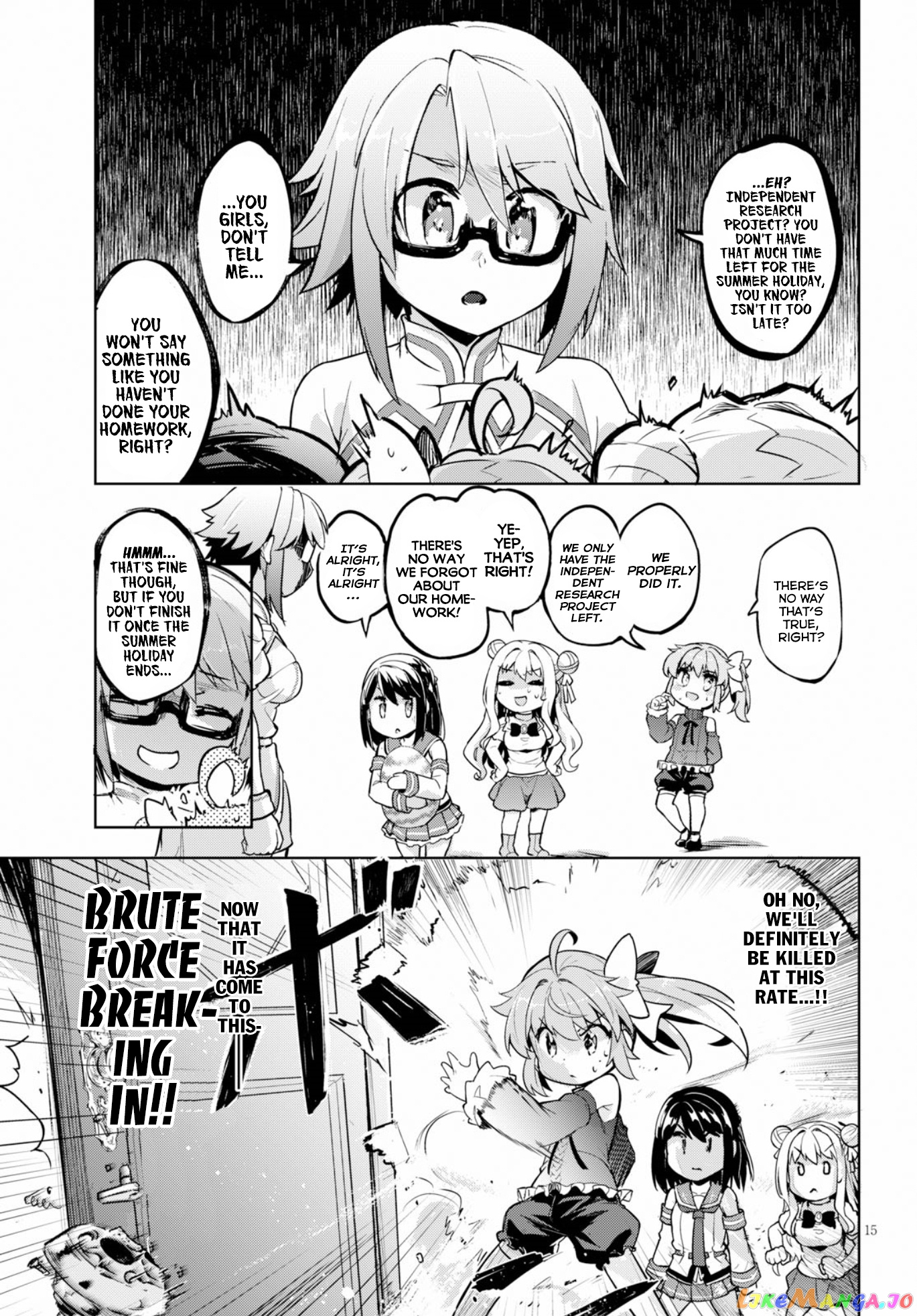 Kenshi O Mezashite Nyugaku Shitanoni Maho Tekisei 9999 Nandesukedo! chapter 14 - page 16
