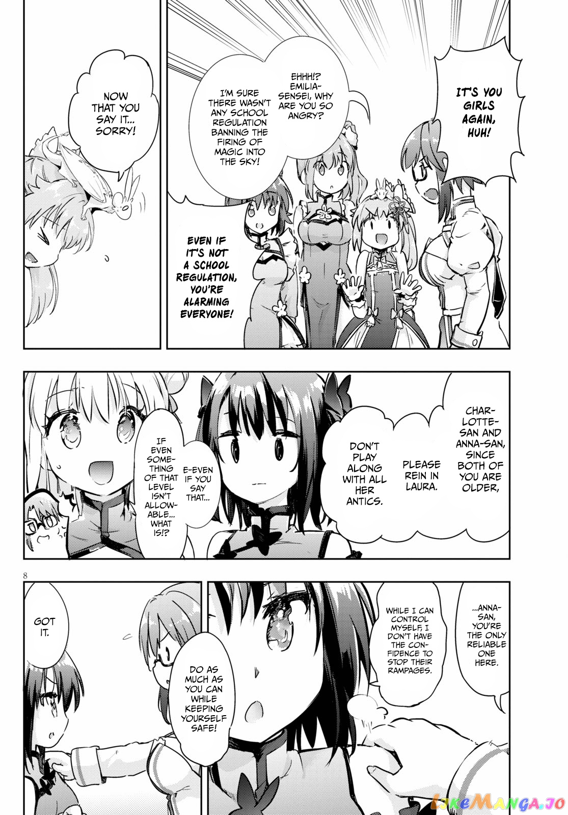 Kenshi O Mezashite Nyugaku Shitanoni Maho Tekisei 9999 Nandesukedo! chapter 43 - page 8