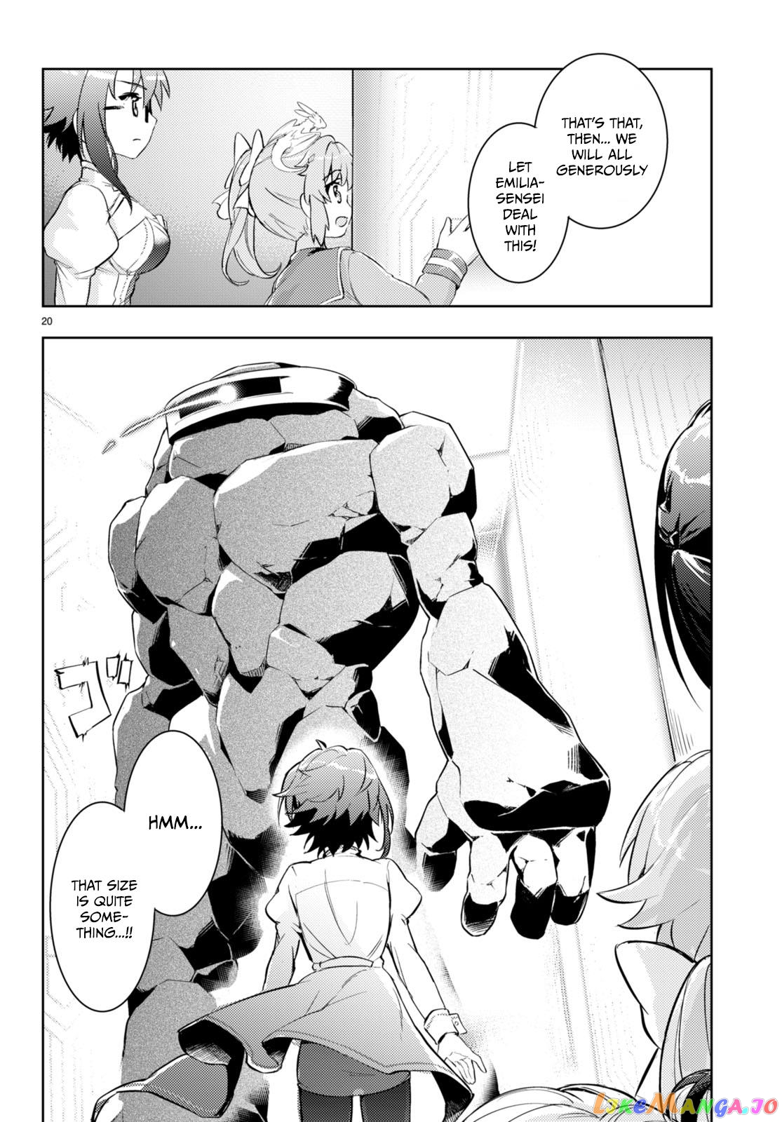 Kenshi O Mezashite Nyugaku Shitanoni Maho Tekisei 9999 Nandesukedo! chapter 64 - page 20