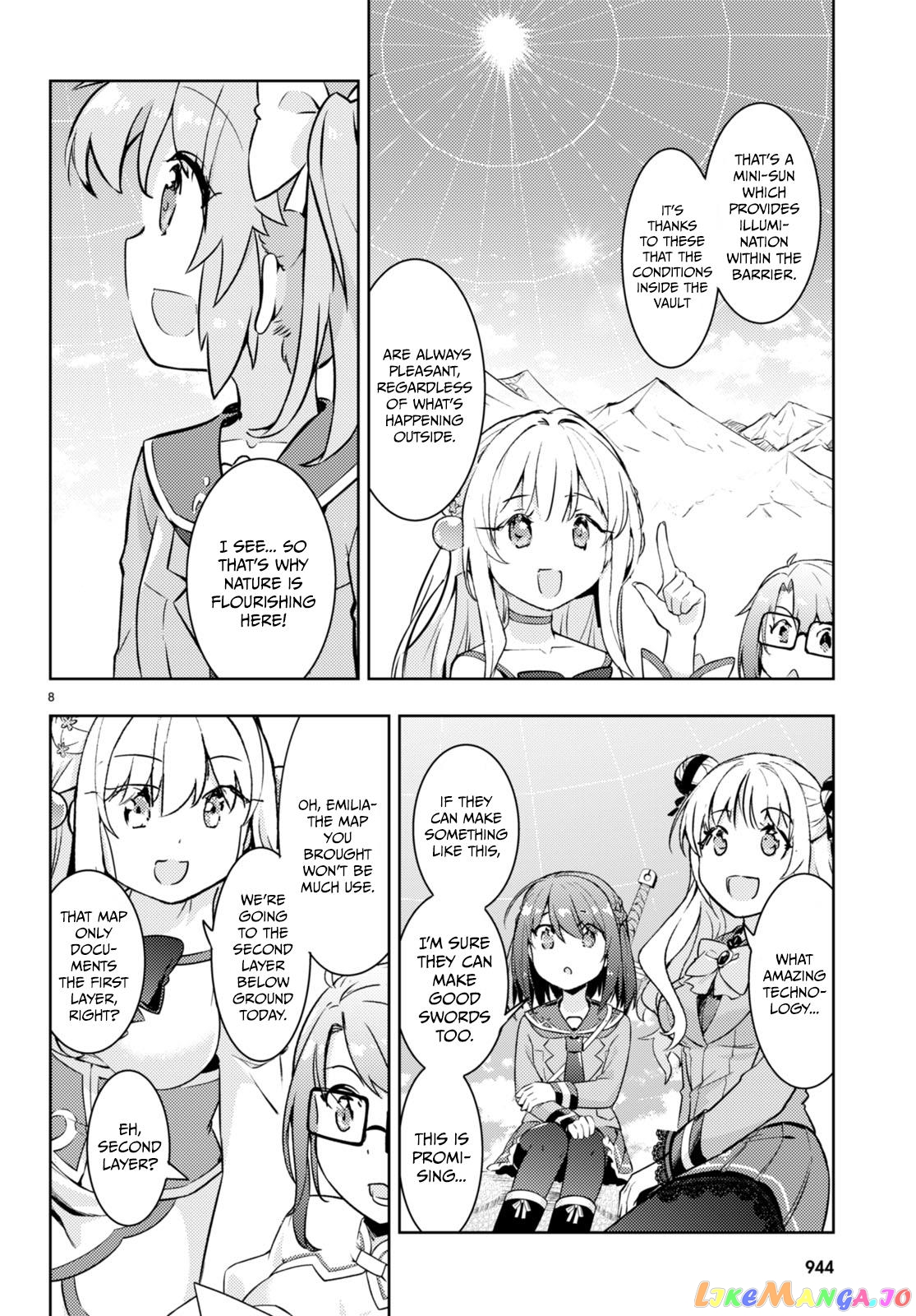 Kenshi O Mezashite Nyugaku Shitanoni Maho Tekisei 9999 Nandesukedo! chapter 64 - page 8
