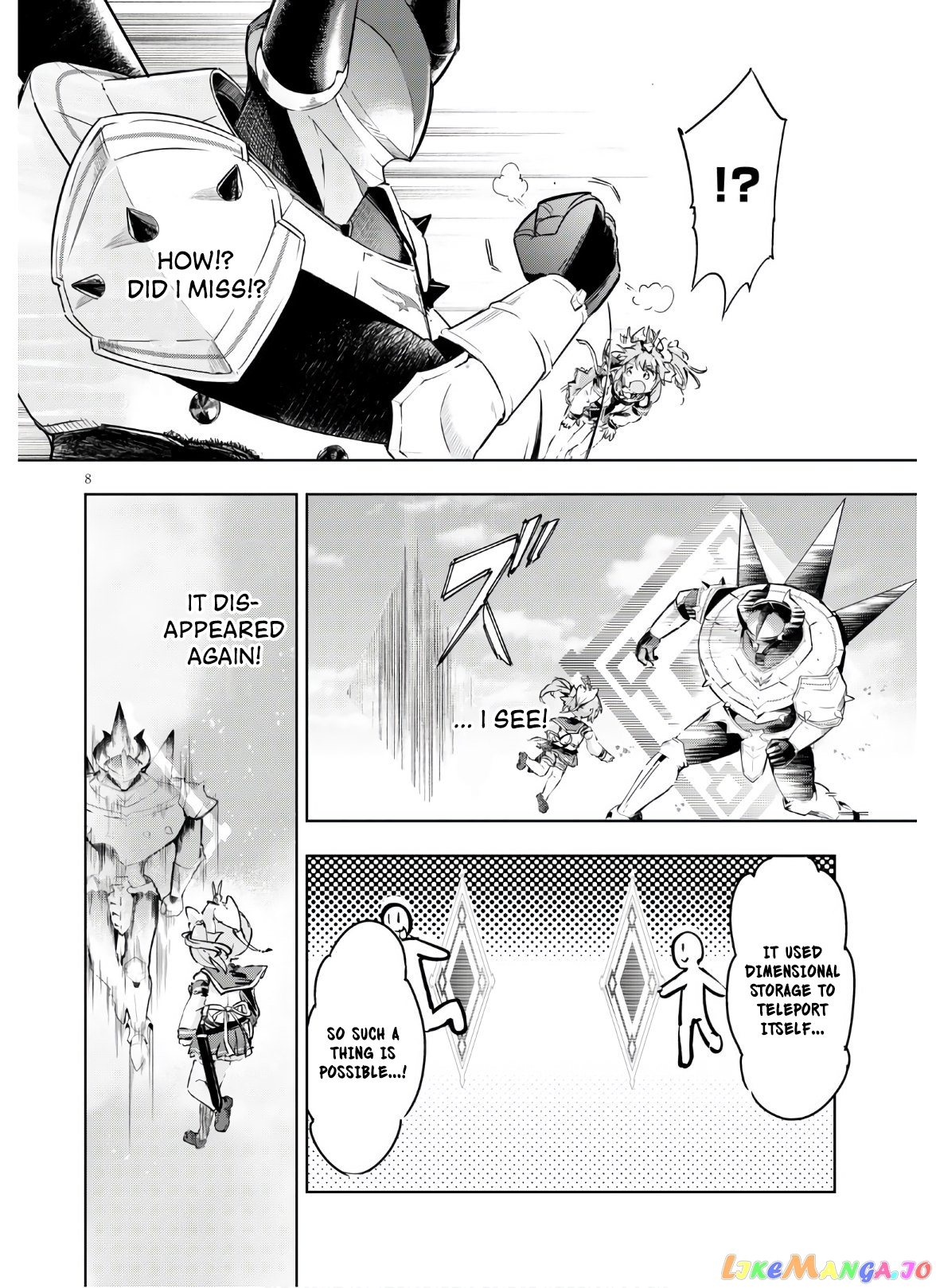Kenshi O Mezashite Nyugaku Shitanoni Maho Tekisei 9999 Nandesukedo! chapter 35 - page 8
