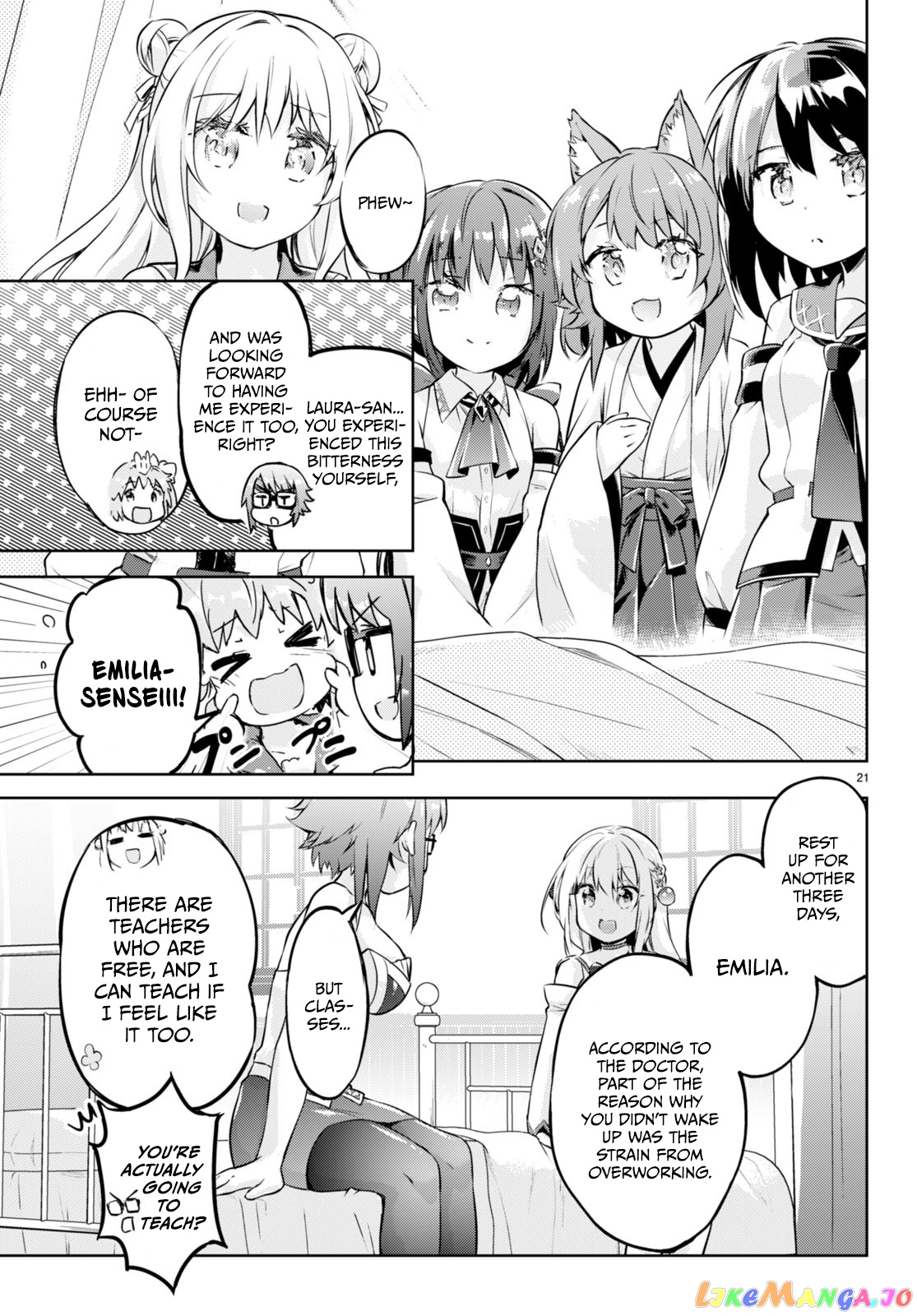 Kenshi O Mezashite Nyugaku Shitanoni Maho Tekisei 9999 Nandesukedo! chapter 53 - page 22
