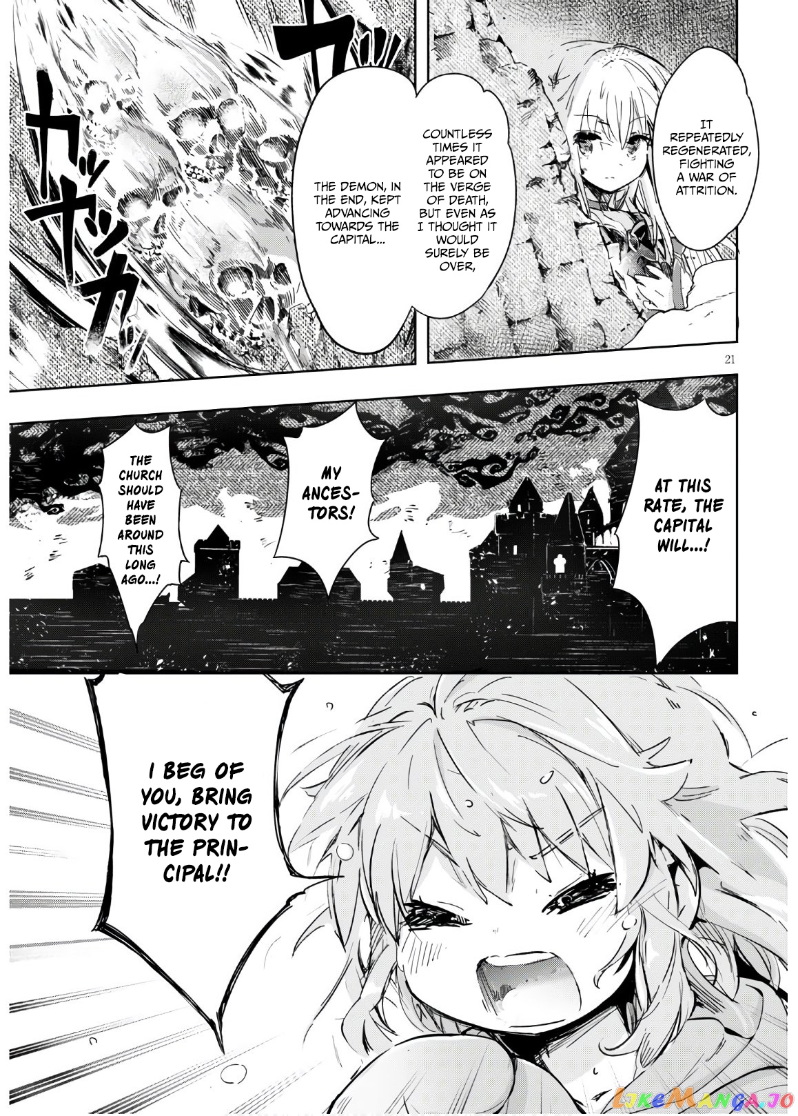 Kenshi O Mezashite Nyugaku Shitanoni Maho Tekisei 9999 Nandesukedo! chapter 36 - page 21