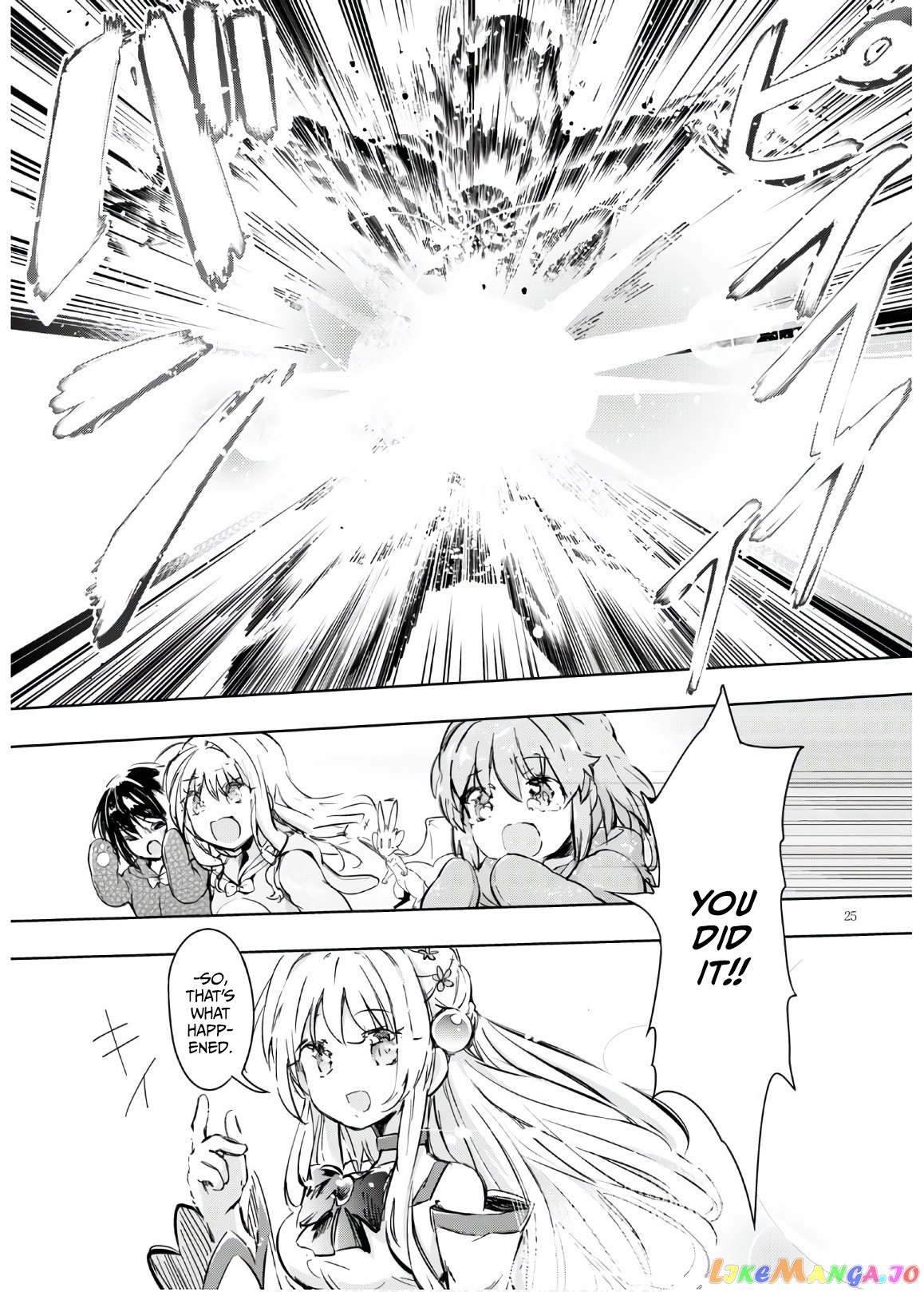 Kenshi O Mezashite Nyugaku Shitanoni Maho Tekisei 9999 Nandesukedo! chapter 36 - page 25