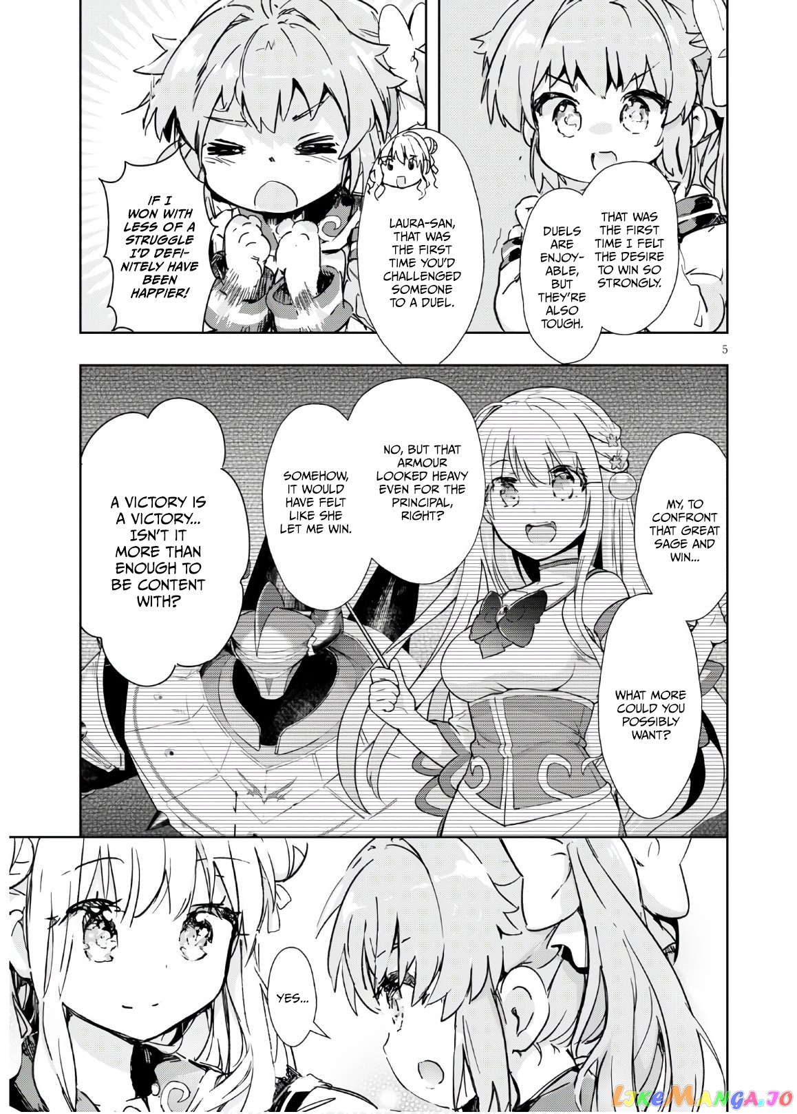 Kenshi O Mezashite Nyugaku Shitanoni Maho Tekisei 9999 Nandesukedo! chapter 36 - page 5