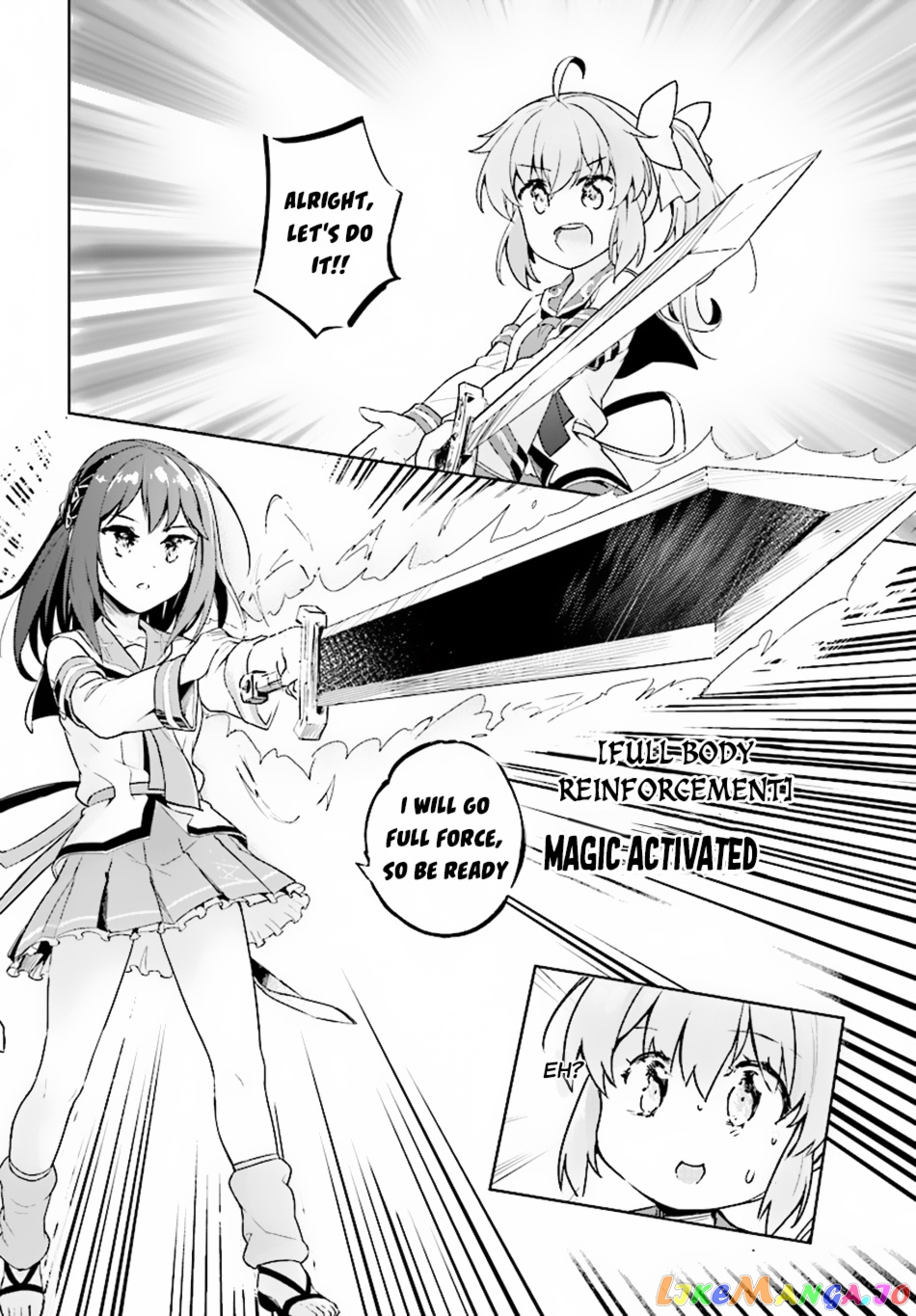 Kenshi O Mezashite Nyugaku Shitanoni Maho Tekisei 9999 Nandesukedo! chapter 8 - page 8