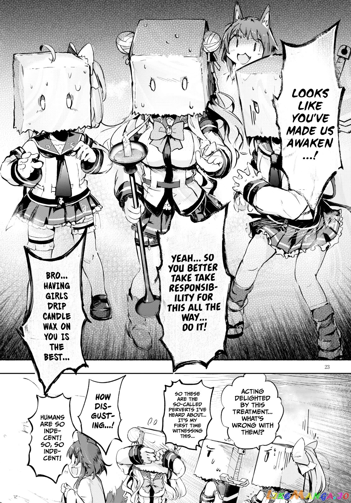 Kenshi O Mezashite Nyugaku Shitanoni Maho Tekisei 9999 Nandesukedo! chapter 28 - page 23