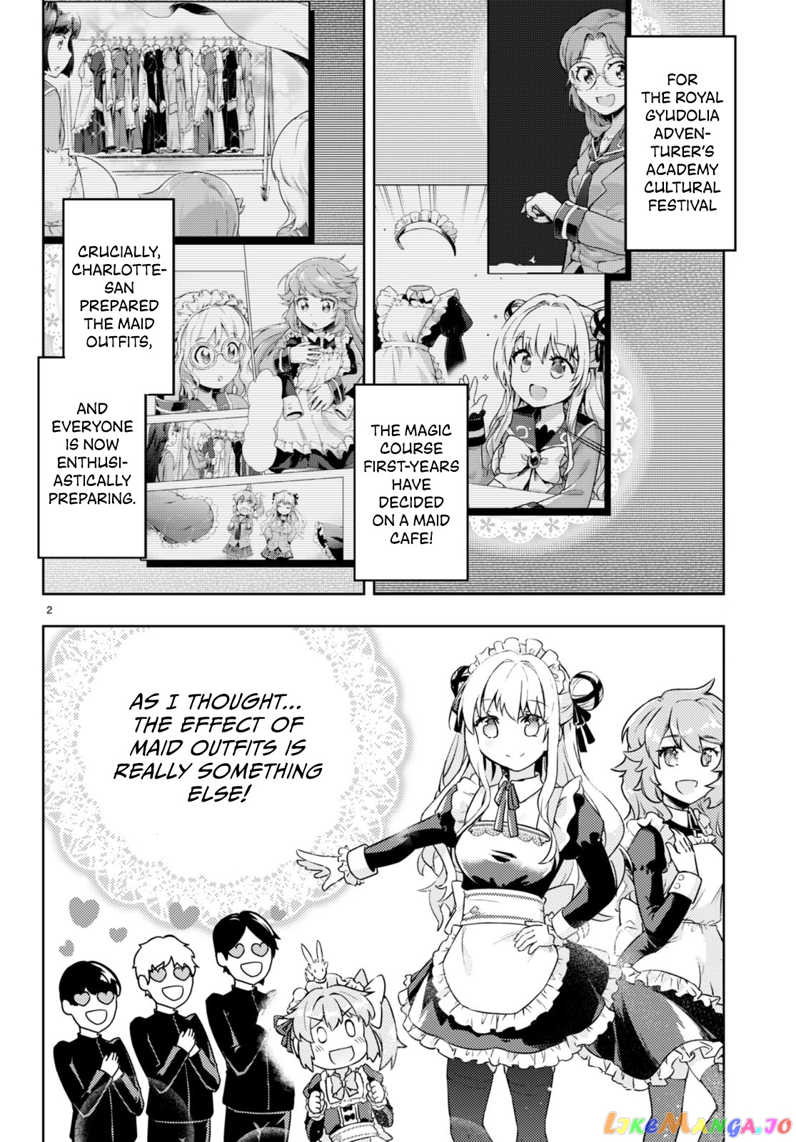 Kenshi O Mezashite Nyugaku Shitanoni Maho Tekisei 9999 Nandesukedo! chapter 56 - page 2