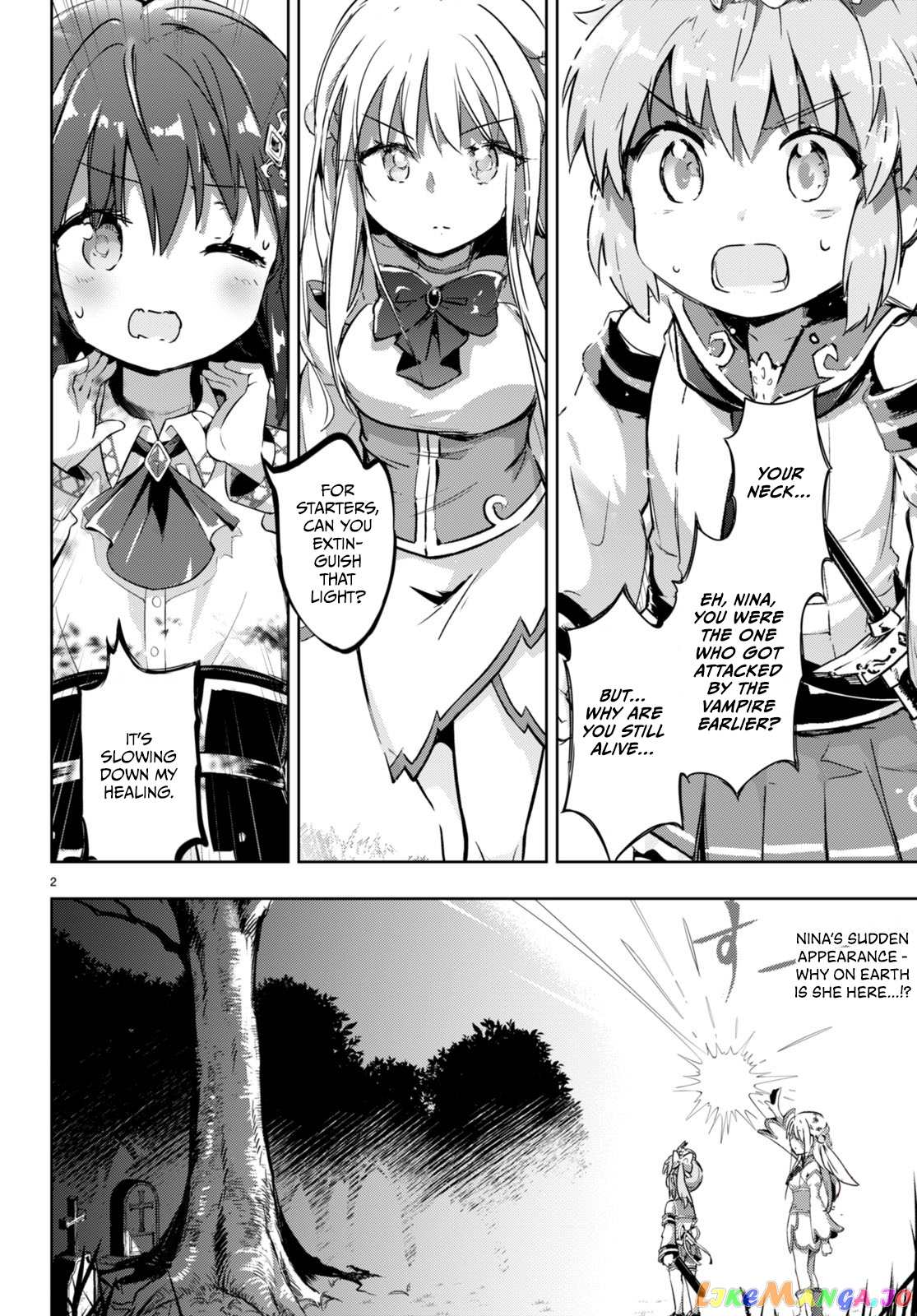 Kenshi O Mezashite Nyugaku Shitanoni Maho Tekisei 9999 Nandesukedo! chapter 49 - page 2