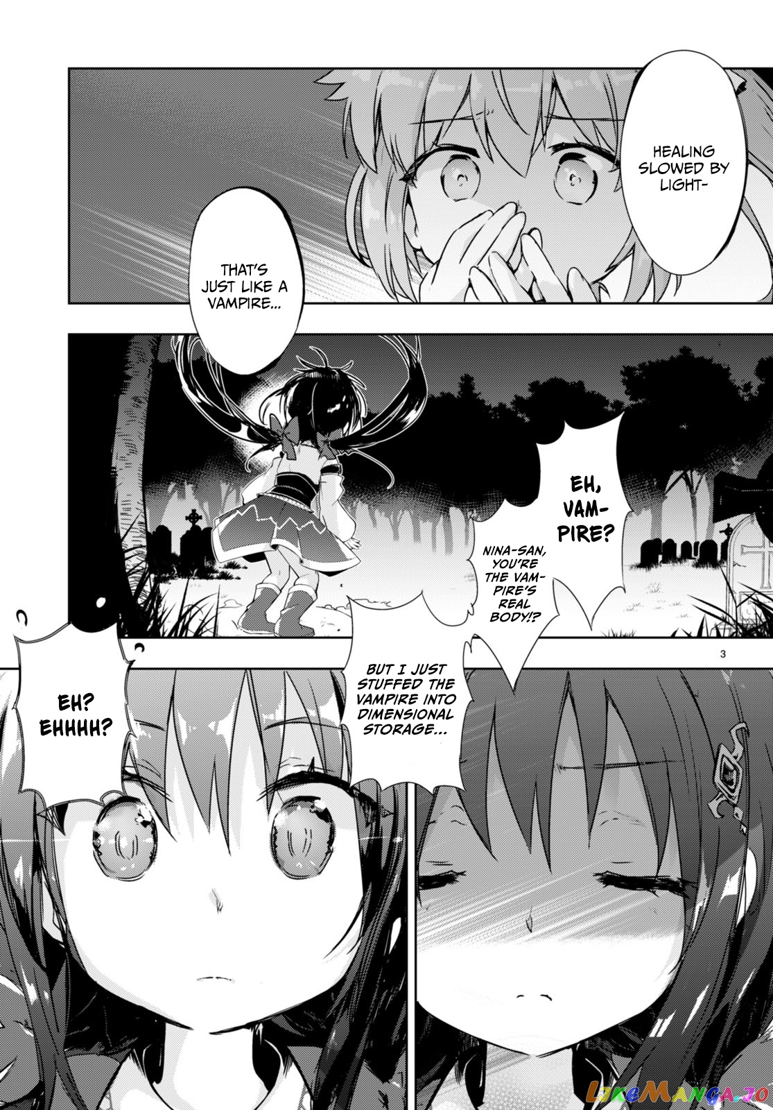 Kenshi O Mezashite Nyugaku Shitanoni Maho Tekisei 9999 Nandesukedo! chapter 49 - page 3
