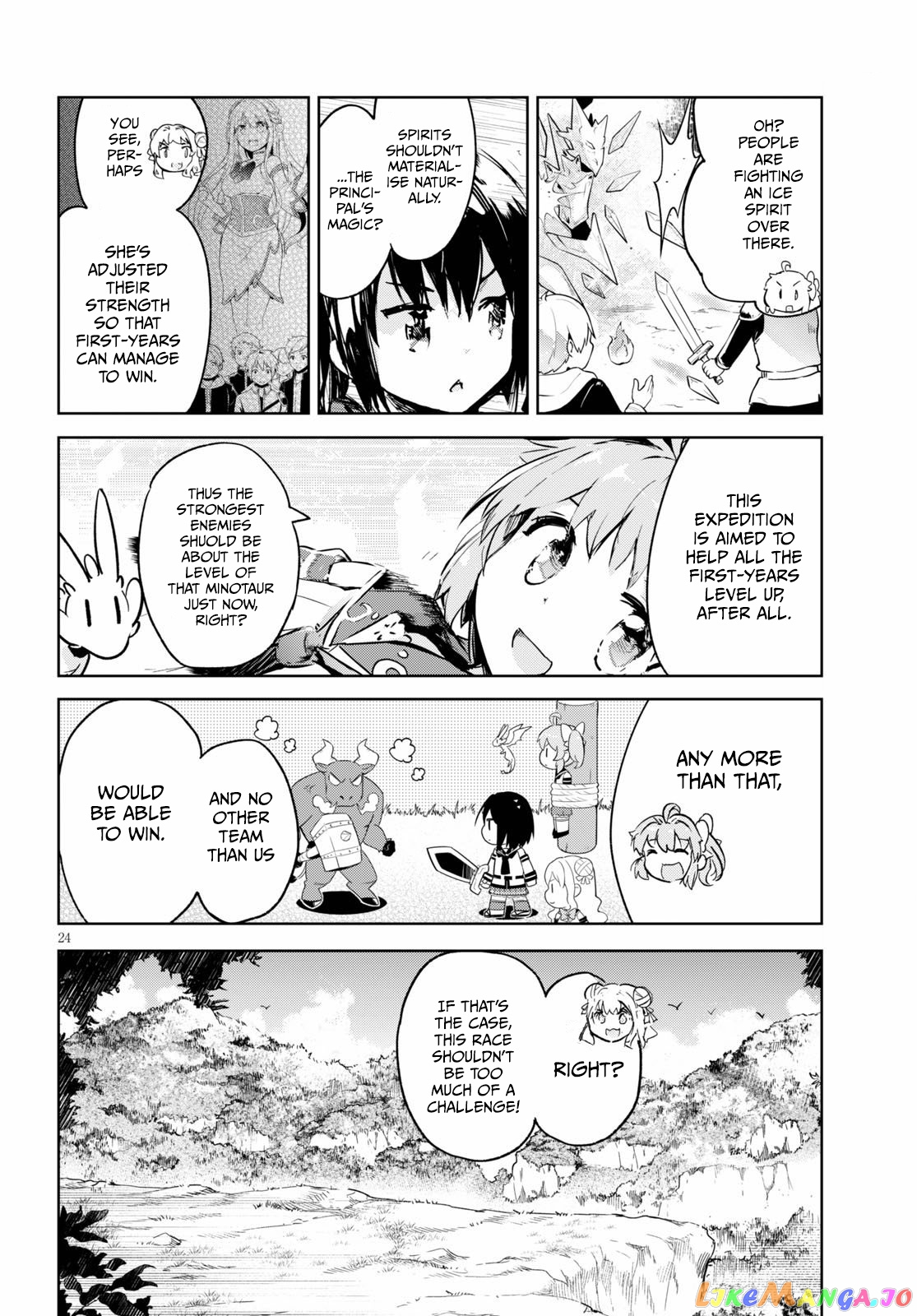 Kenshi O Mezashite Nyugaku Shitanoni Maho Tekisei 9999 Nandesukedo! chapter 31 - page 24