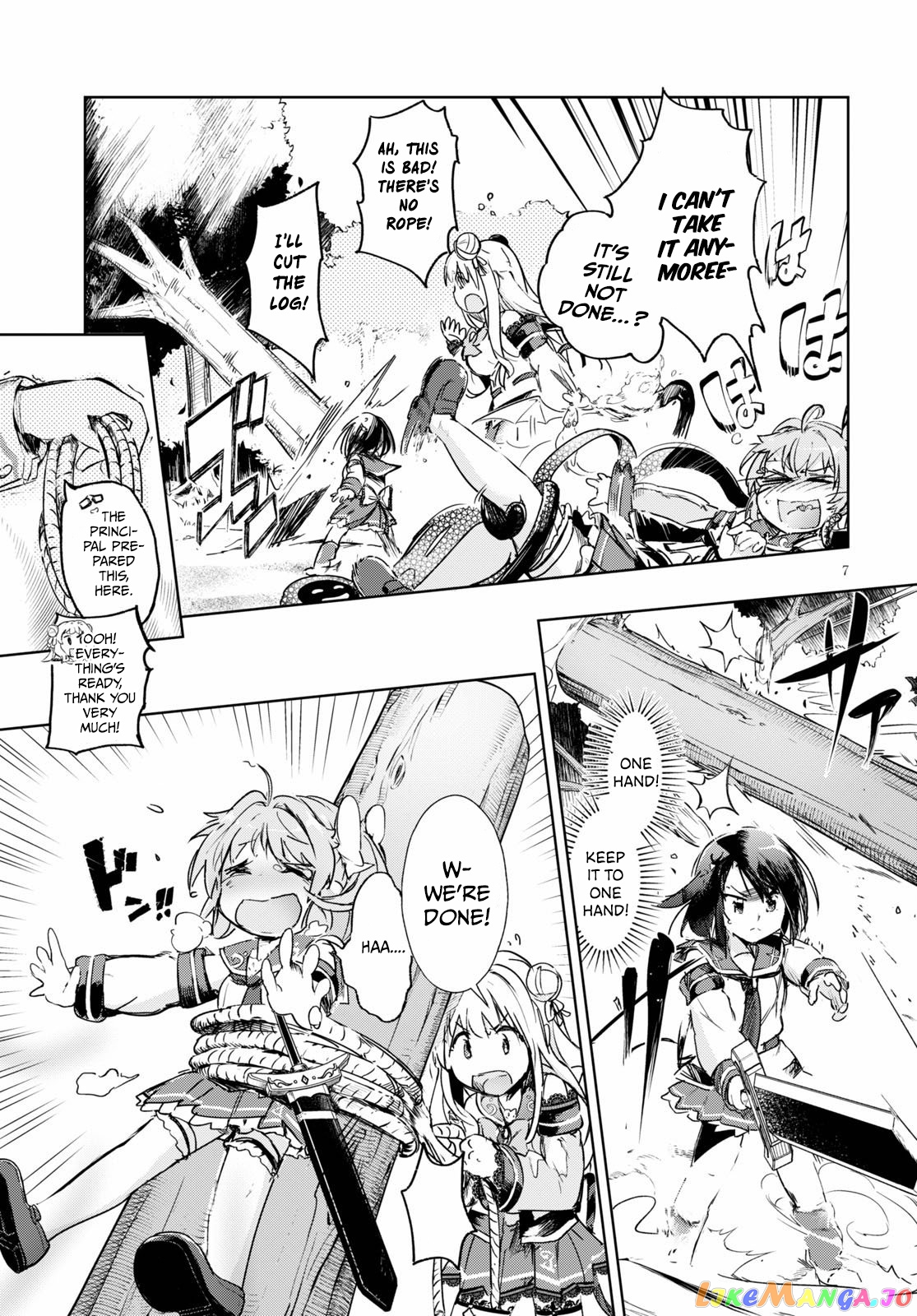 Kenshi O Mezashite Nyugaku Shitanoni Maho Tekisei 9999 Nandesukedo! chapter 31 - page 7