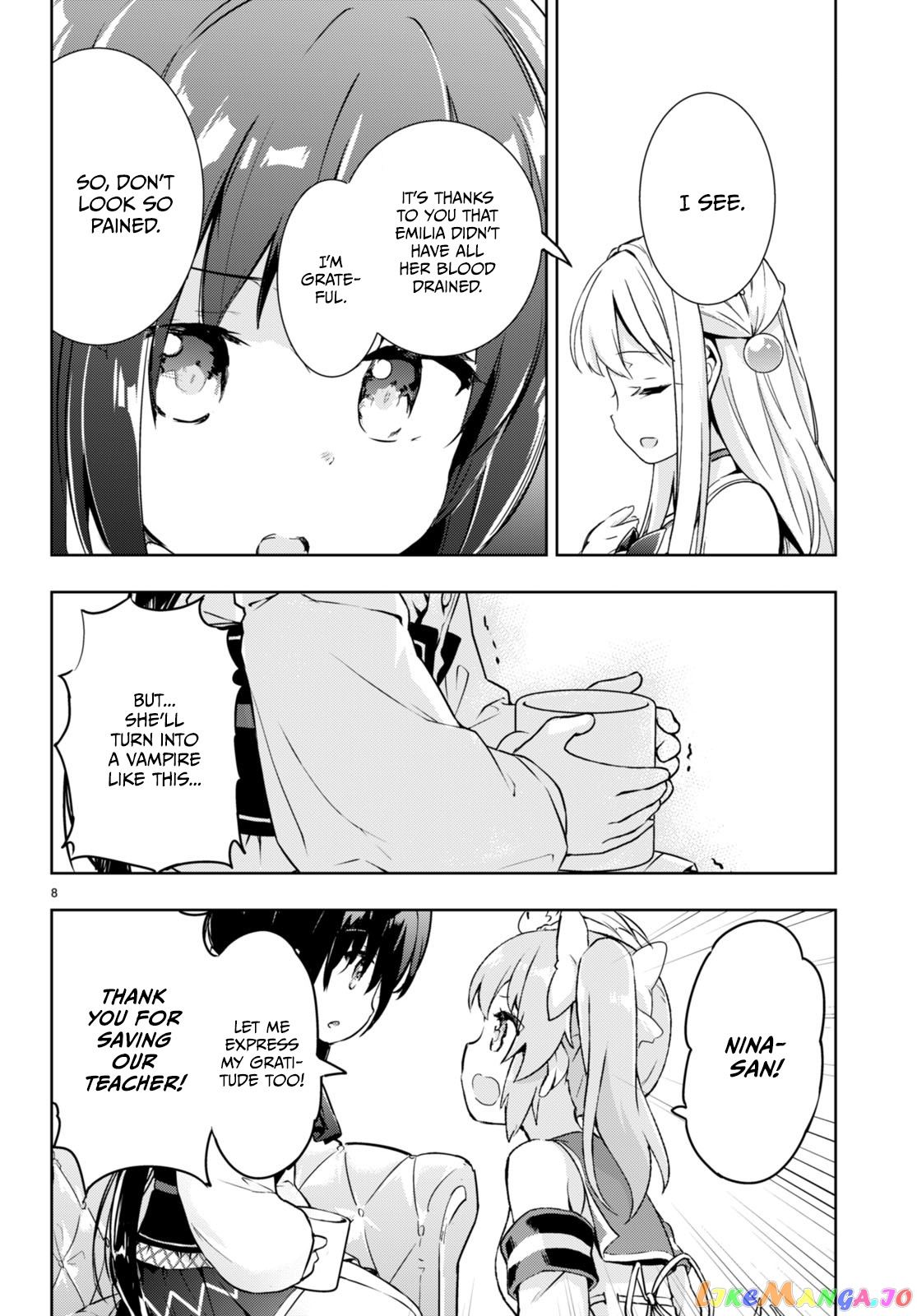 Kenshi O Mezashite Nyugaku Shitanoni Maho Tekisei 9999 Nandesukedo! chapter 50 - page 8