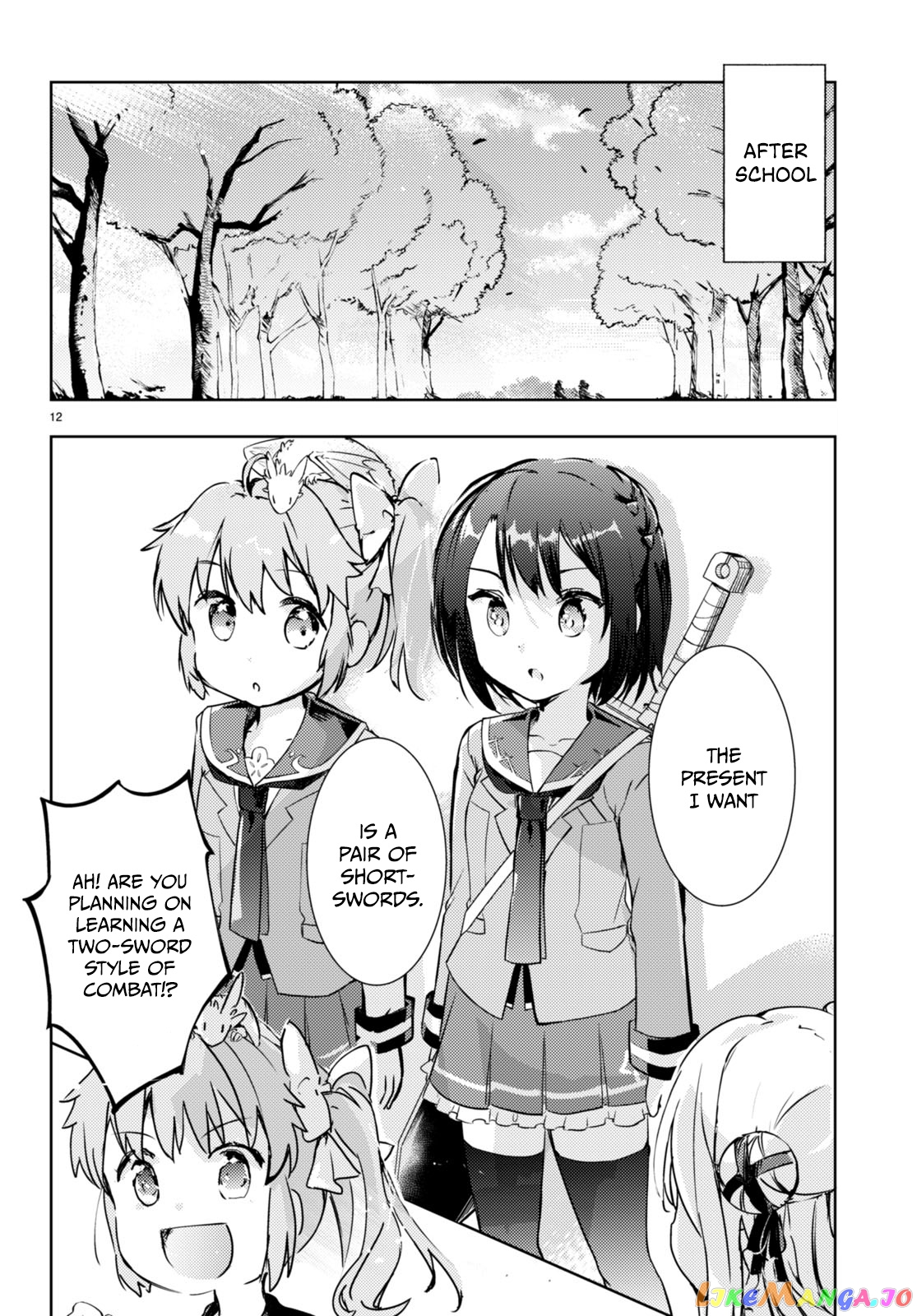 Kenshi O Mezashite Nyugaku Shitanoni Maho Tekisei 9999 Nandesukedo! chapter 60 - page 12
