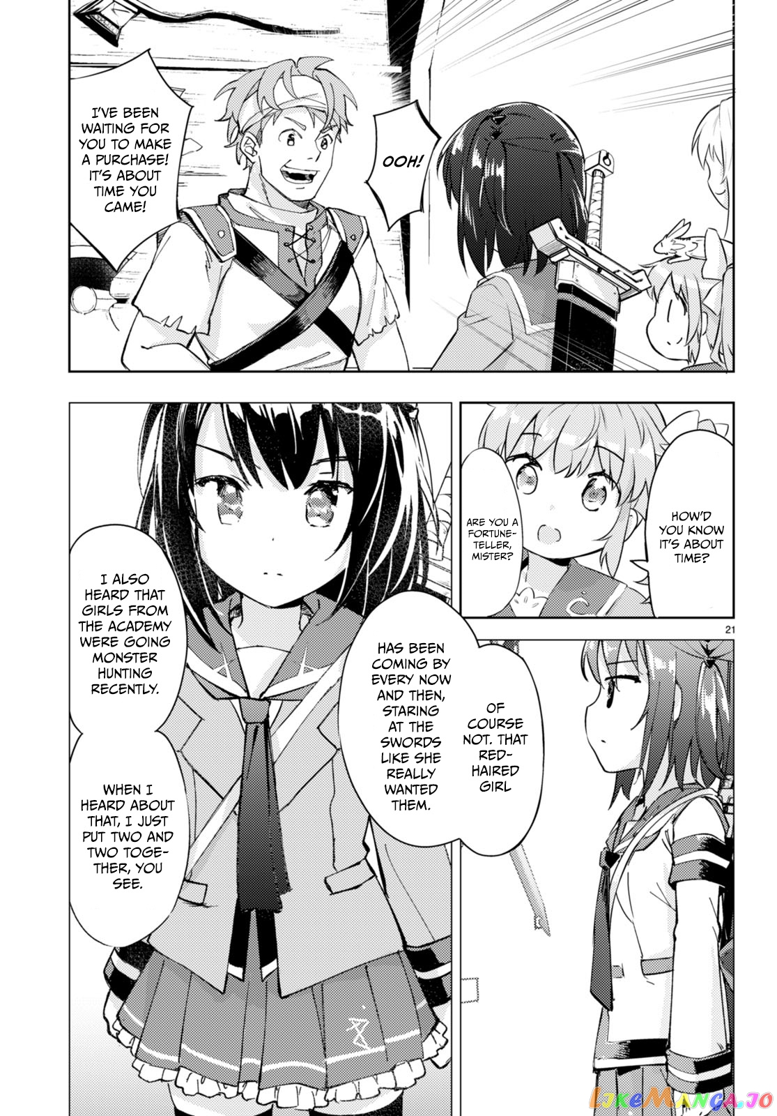 Kenshi O Mezashite Nyugaku Shitanoni Maho Tekisei 9999 Nandesukedo! chapter 60 - page 21