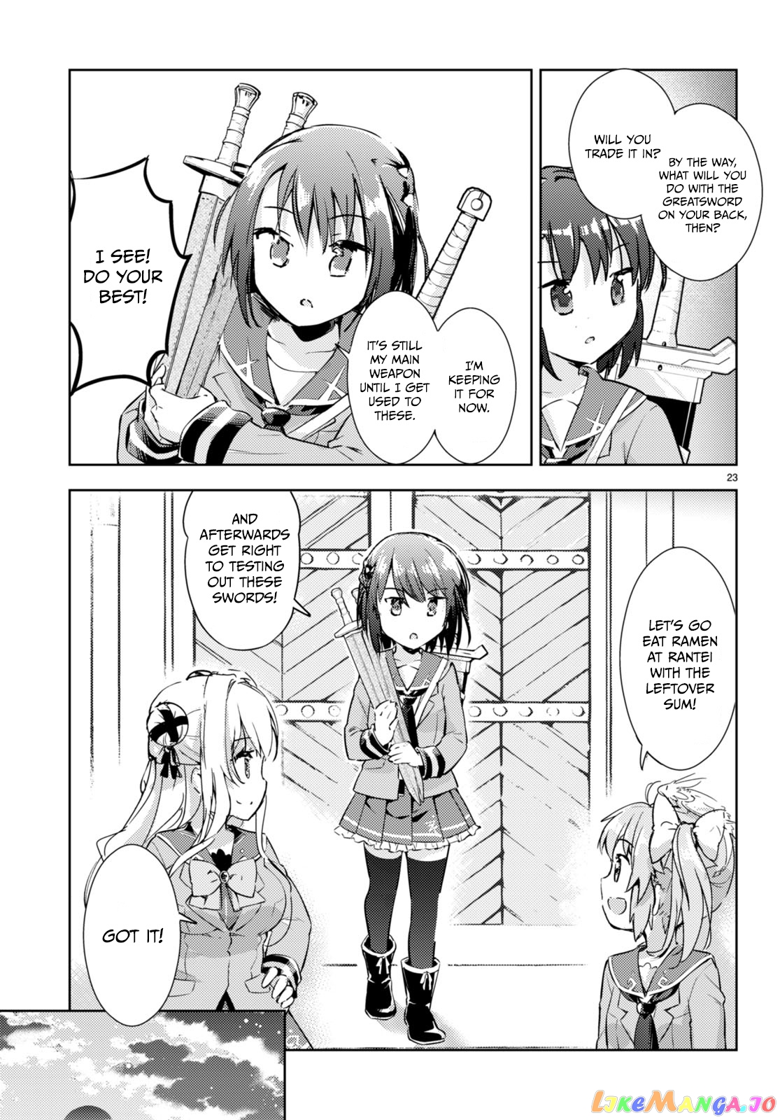 Kenshi O Mezashite Nyugaku Shitanoni Maho Tekisei 9999 Nandesukedo! chapter 60 - page 23