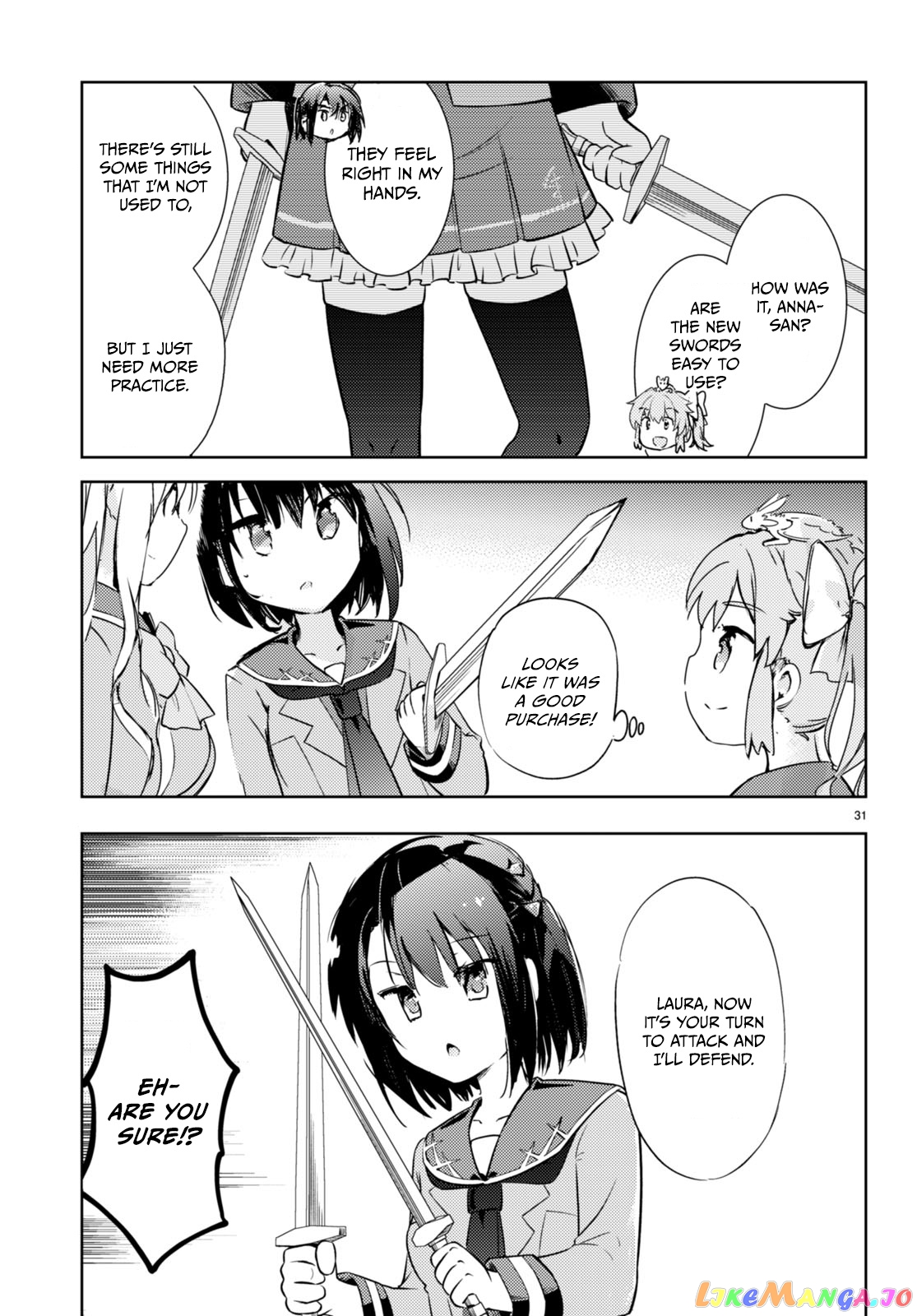 Kenshi O Mezashite Nyugaku Shitanoni Maho Tekisei 9999 Nandesukedo! chapter 60 - page 31