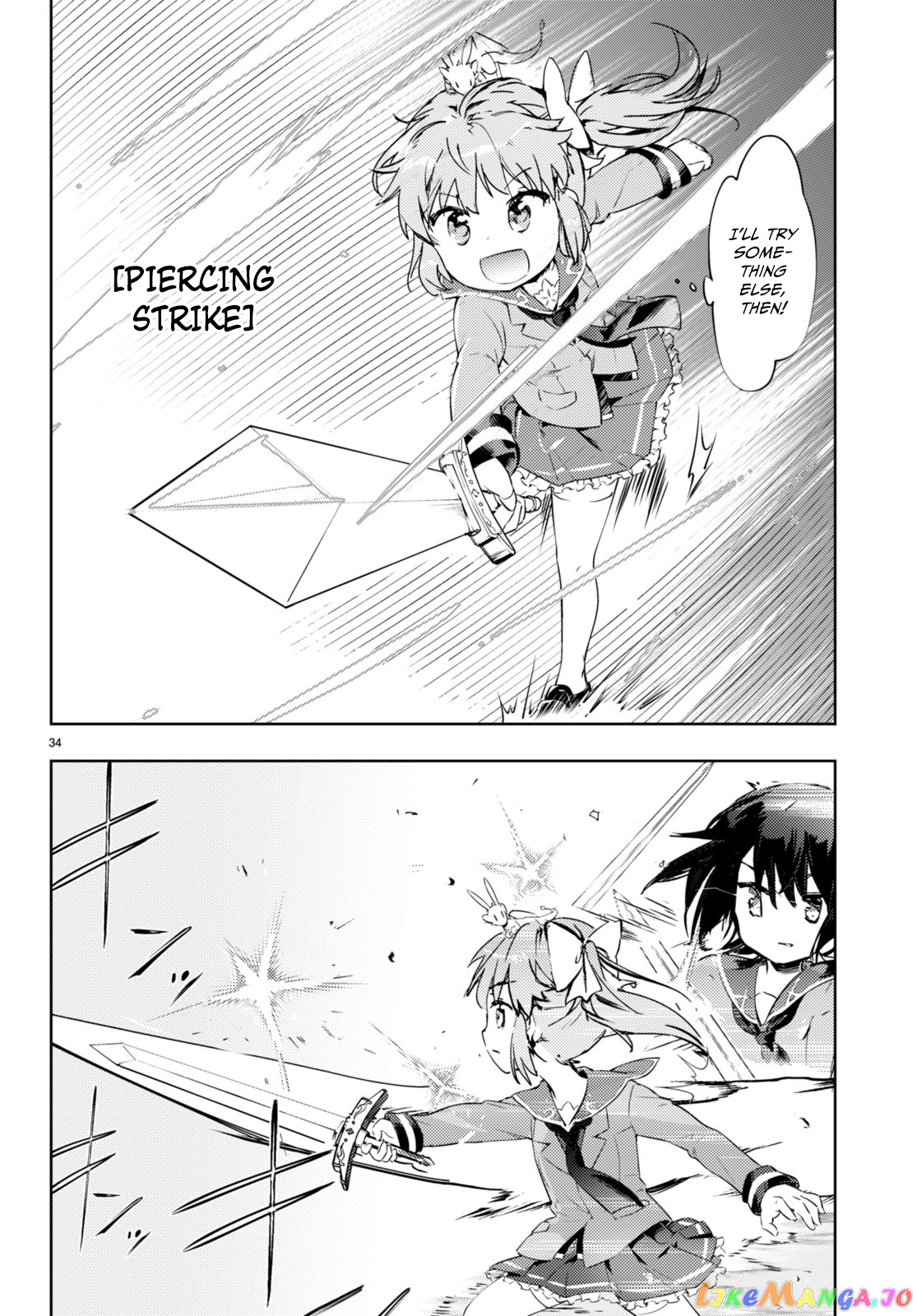 Kenshi O Mezashite Nyugaku Shitanoni Maho Tekisei 9999 Nandesukedo! chapter 60 - page 34