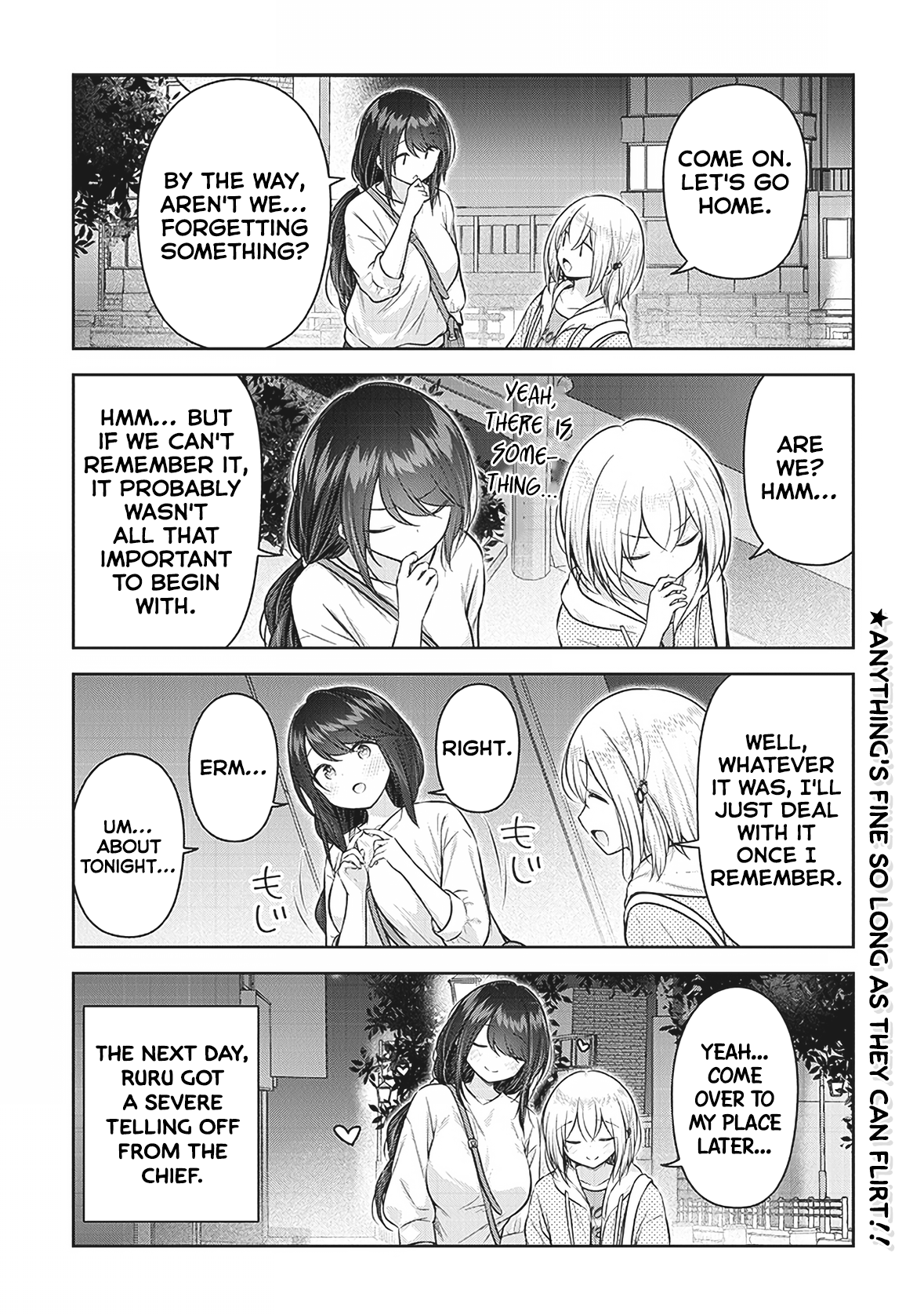 Constable Sakuma And Constable Hanaoka Started Dating chapter 7 - page 16