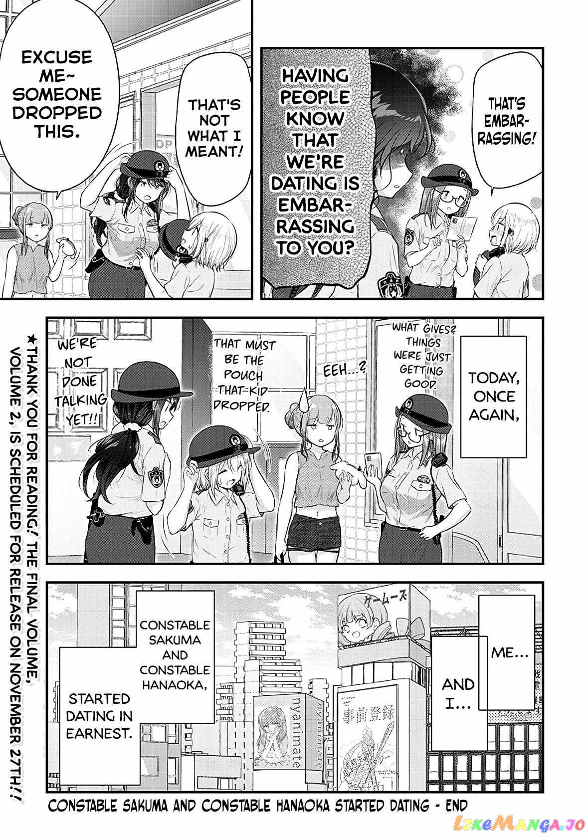 Constable Sakuma And Constable Hanaoka Started Dating chapter 16 - page 19