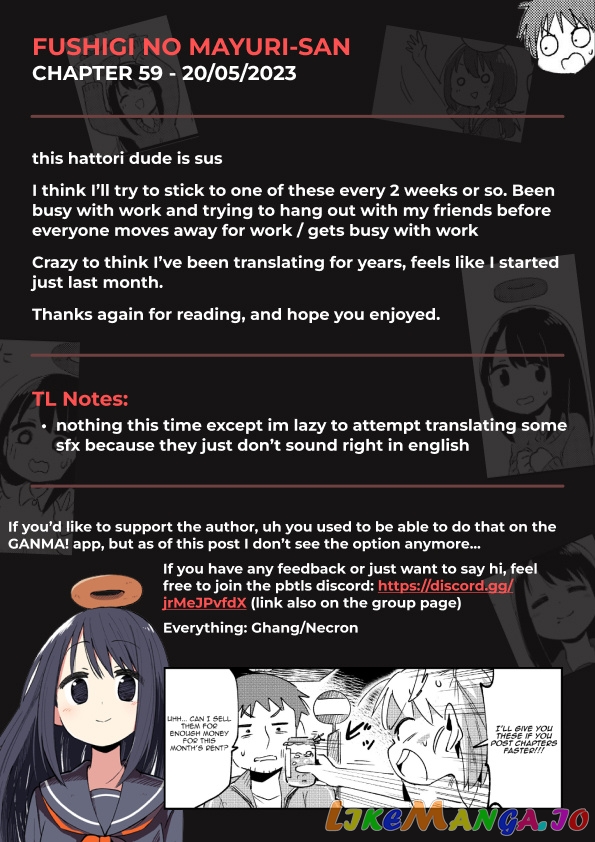 Fushigi no Mayuri-san chapter 59 - page 5