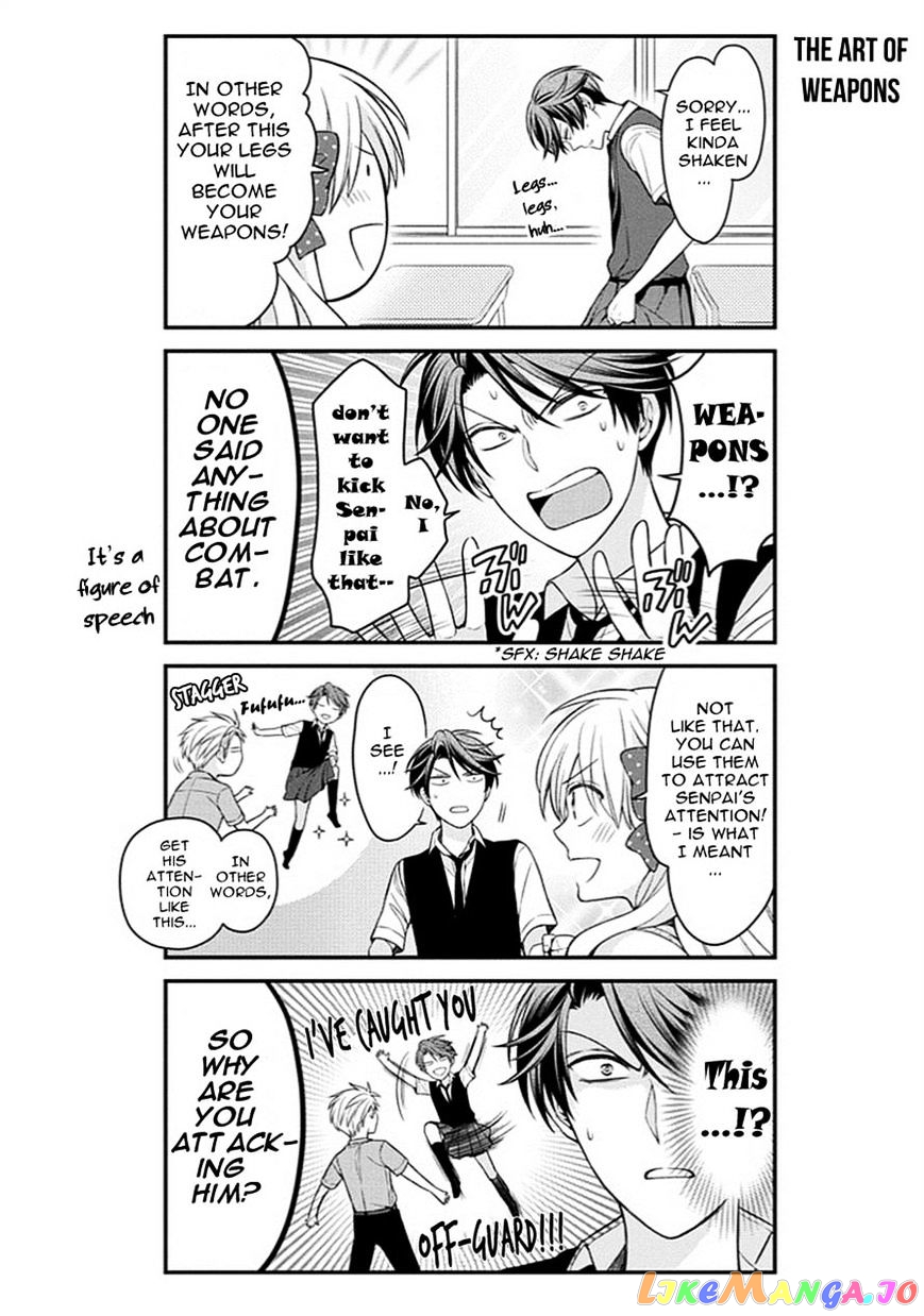 Gekkan Shoujo Nozaki-kun chapter 68 - page 6